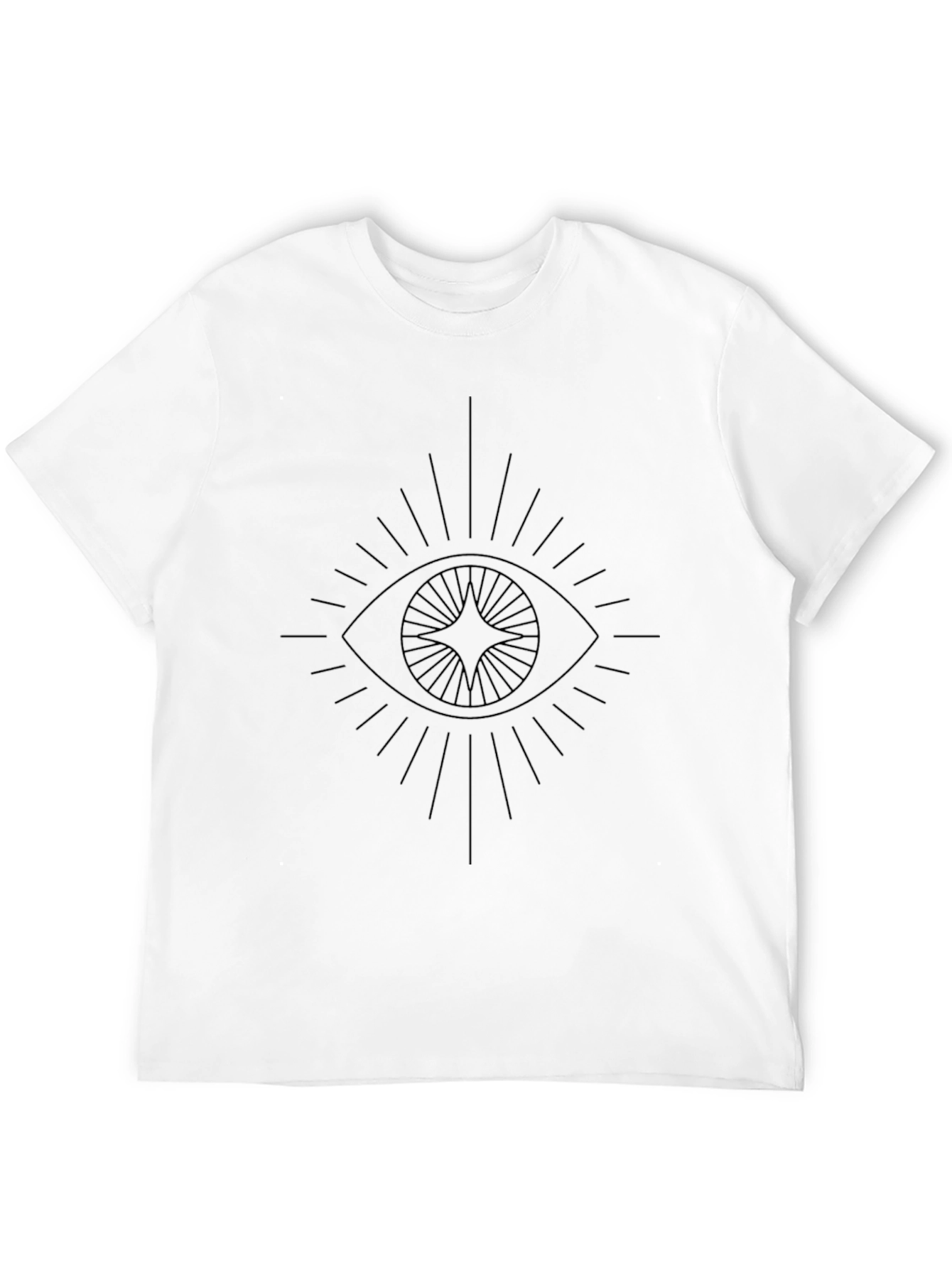 Mystic Eye Black Graphic Tee