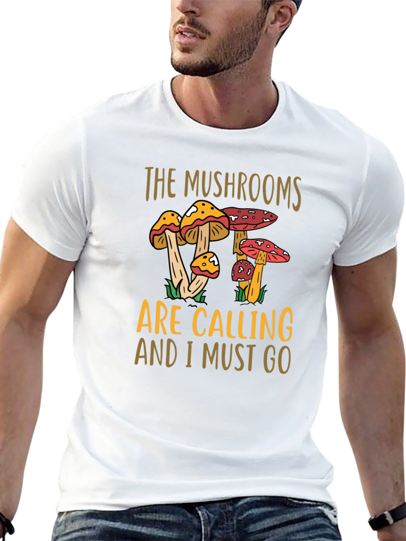 The Mushrooms Are Calling T-Shirt