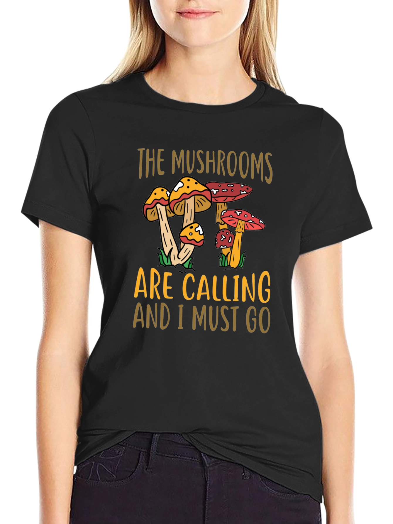 The Mushrooms Are Calling T-Shirt