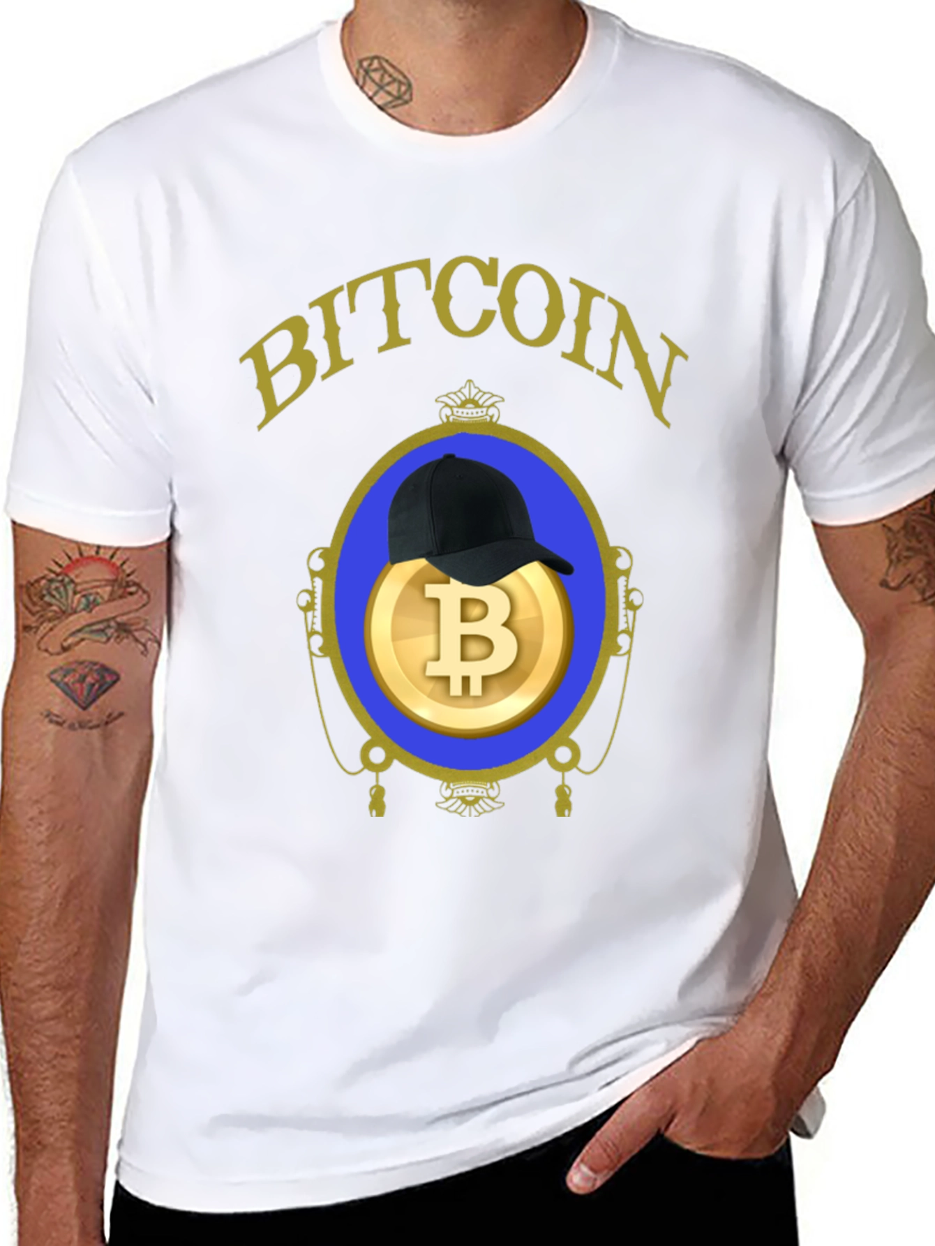 Bitcoin Graphic Tee - Crypto Fan Apparel