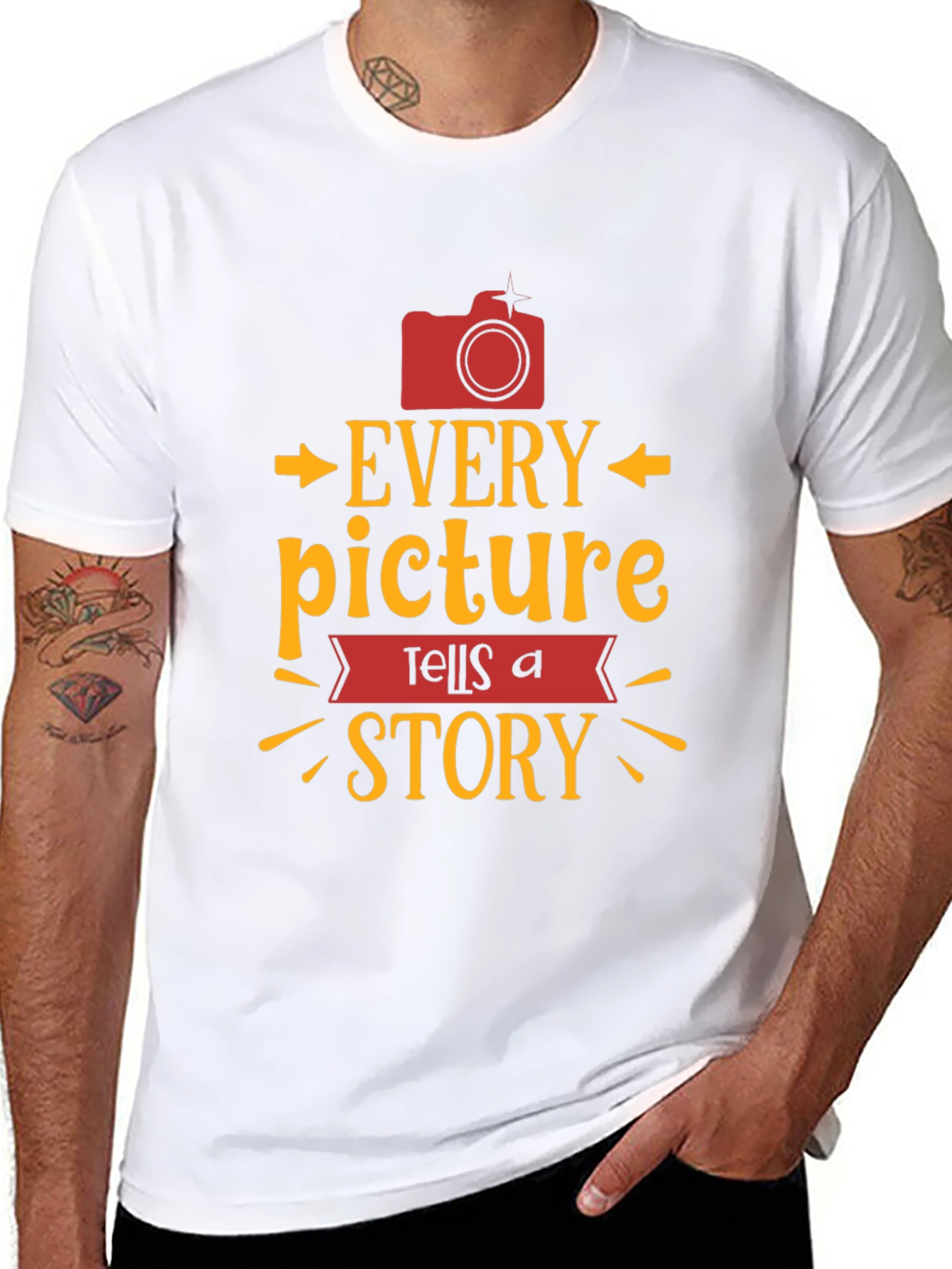 Every Picture Tells a Story Graphic Tee