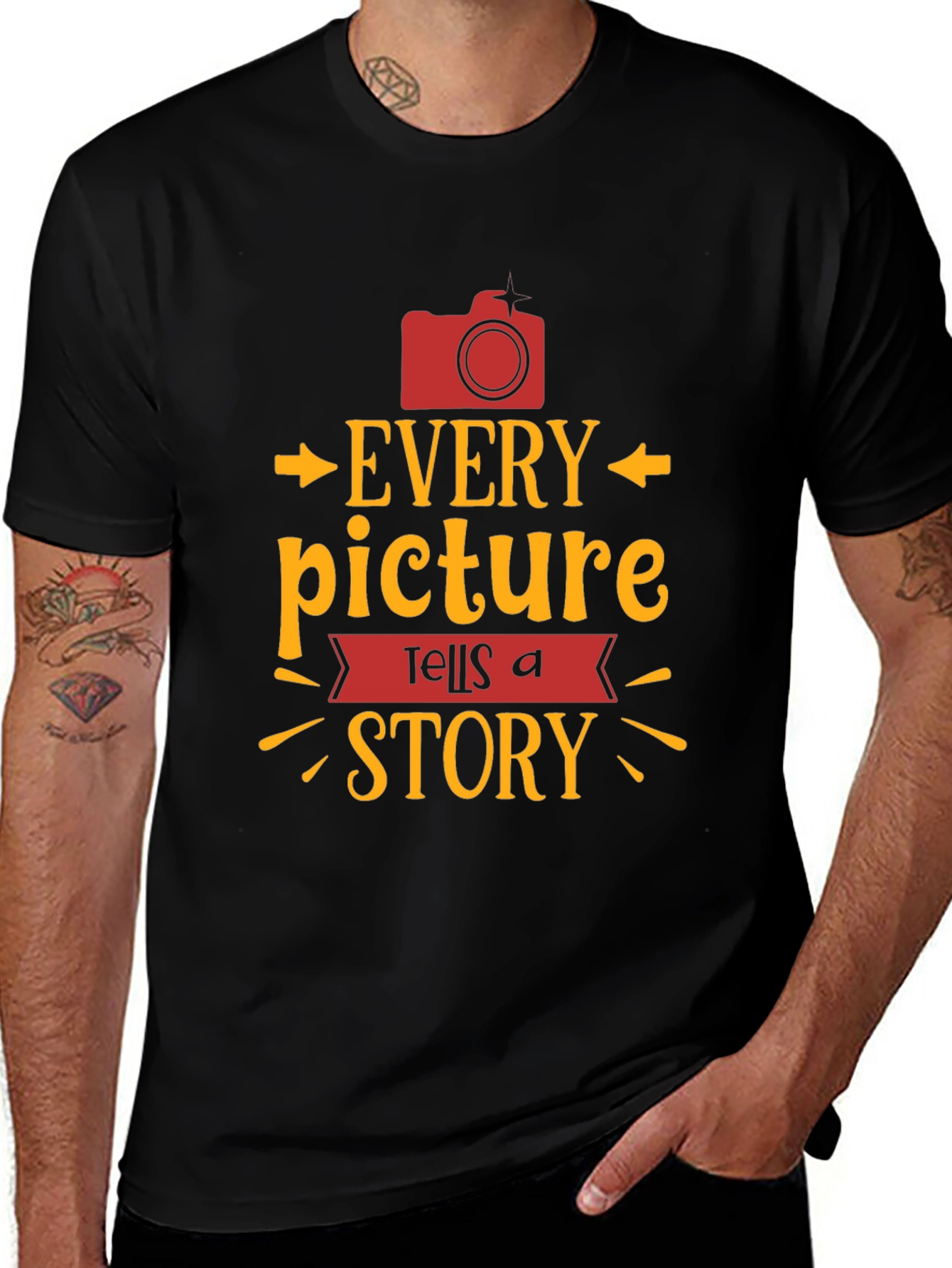 Every Picture Tells a Story Graphic Tee