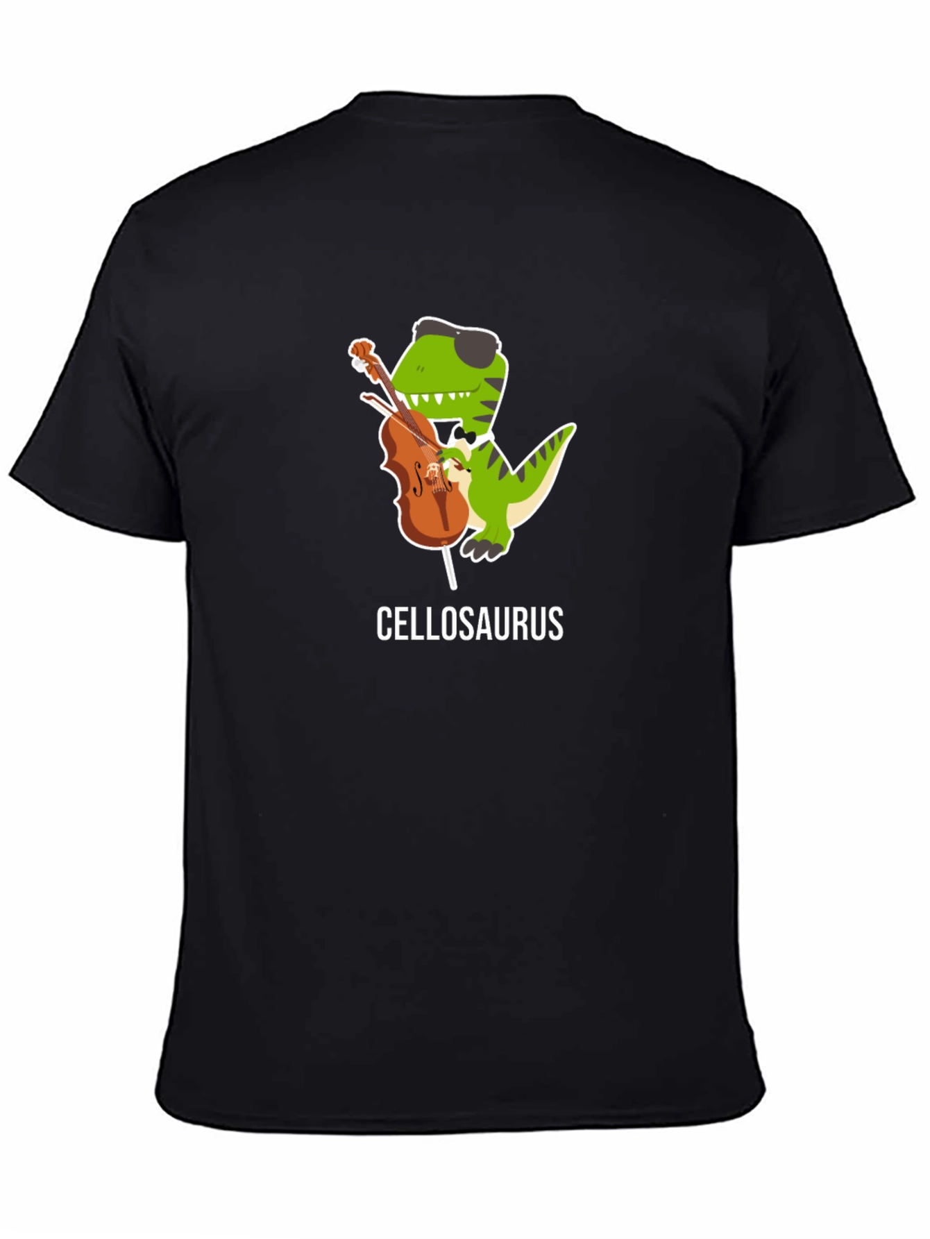 Cellosaurus T-Shirt - Funny Dinosaur Cello Player Tee