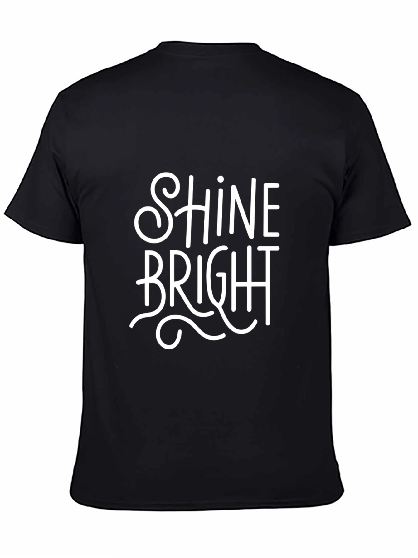 Shine Bright Graphic T-Shirt - Black