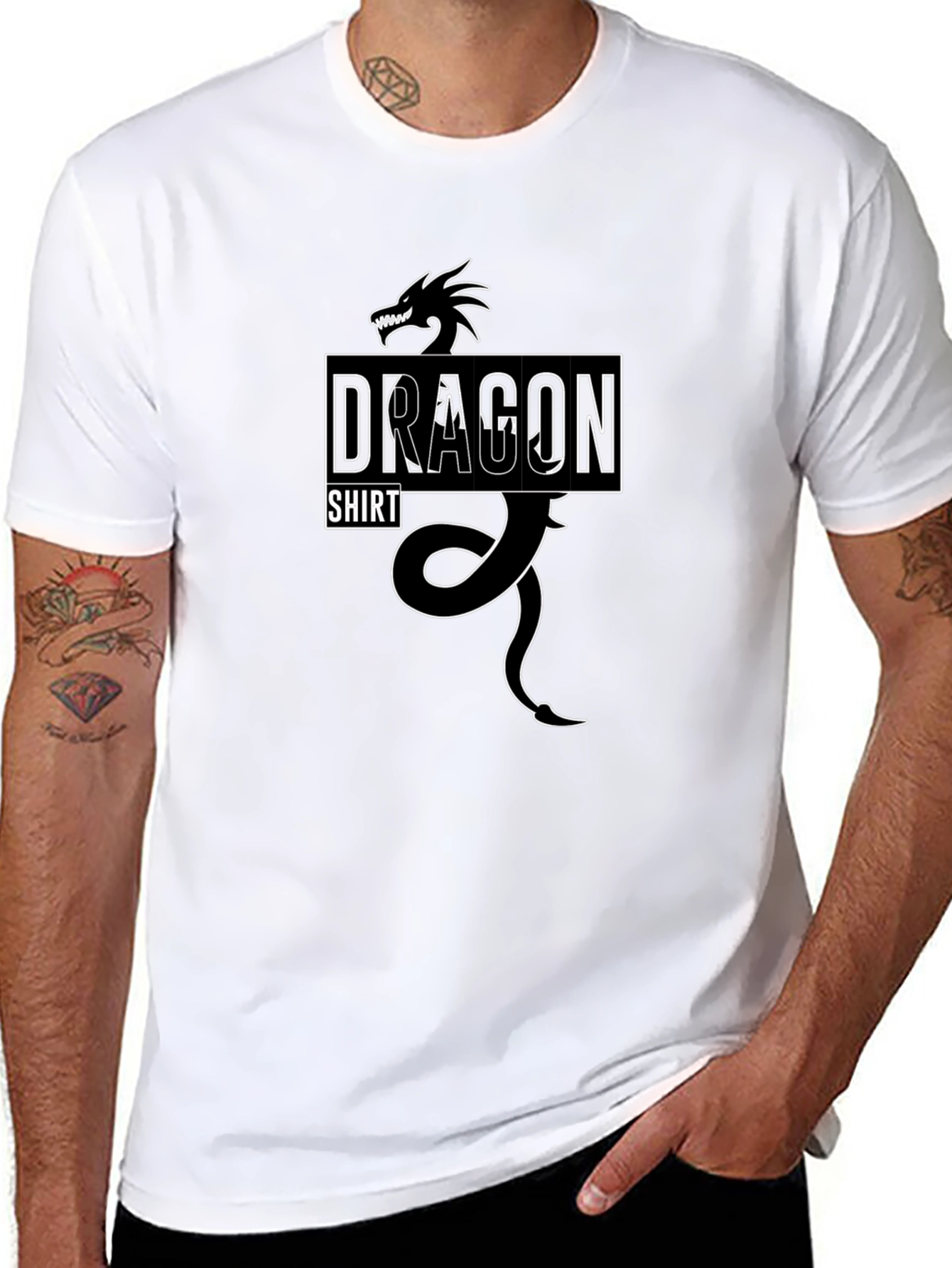 Dragon Shirt Black T-Shirt