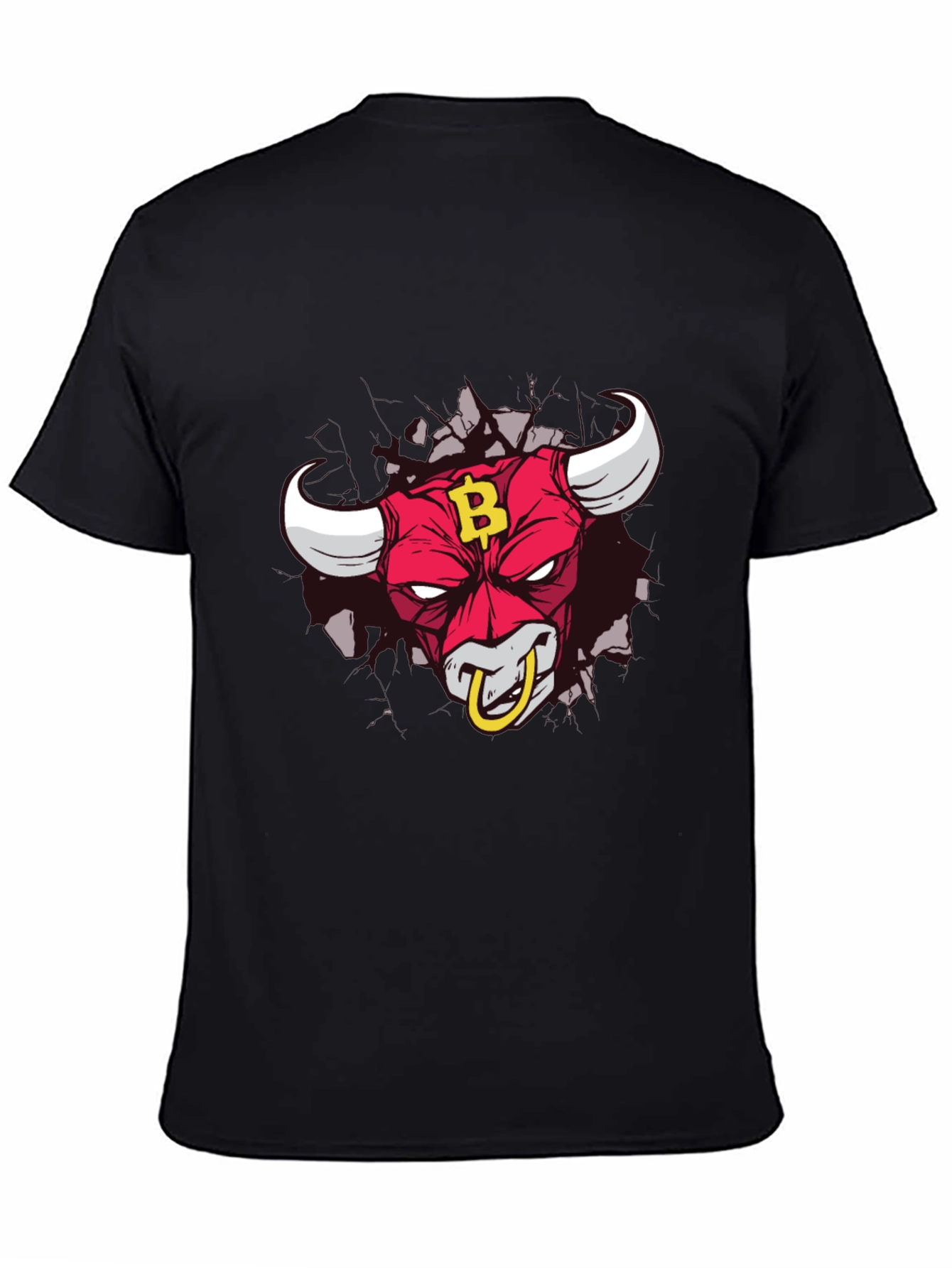Bitcoin Bull T-Shirt - Crypto Design Tee