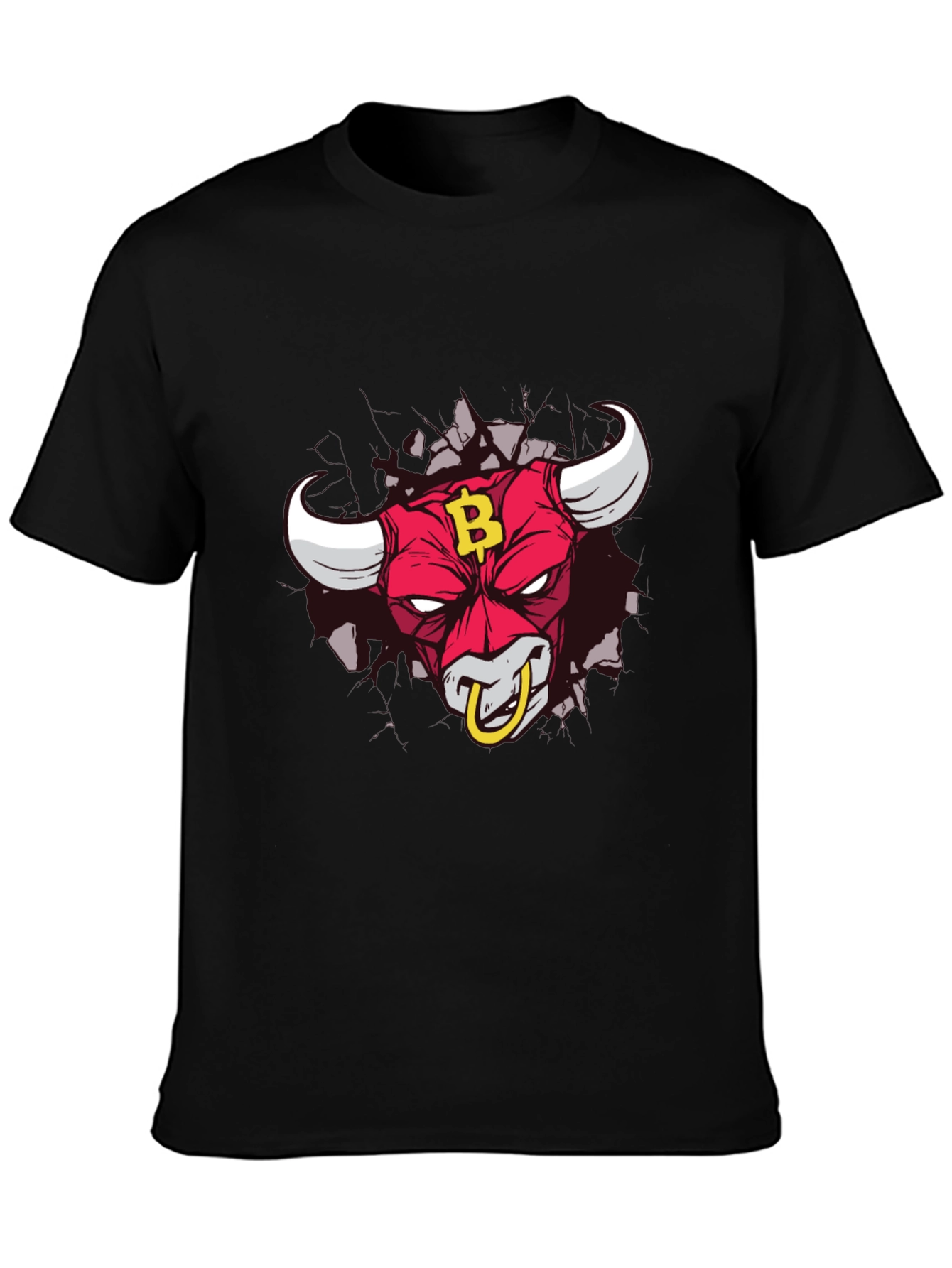 Bitcoin Bull T-Shirt - Crypto Design Tee