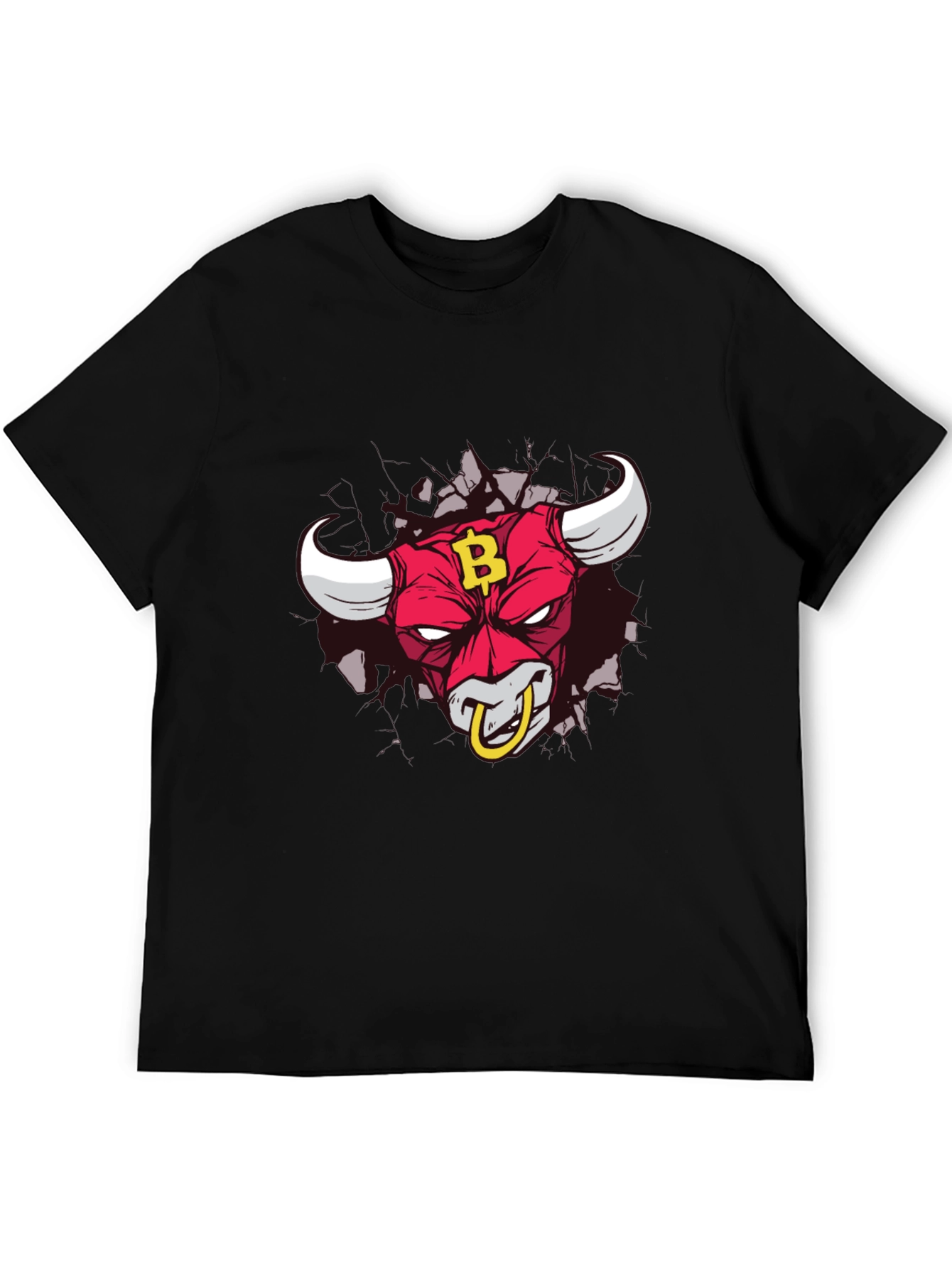 Bitcoin Bull T-Shirt - Crypto Design Tee
