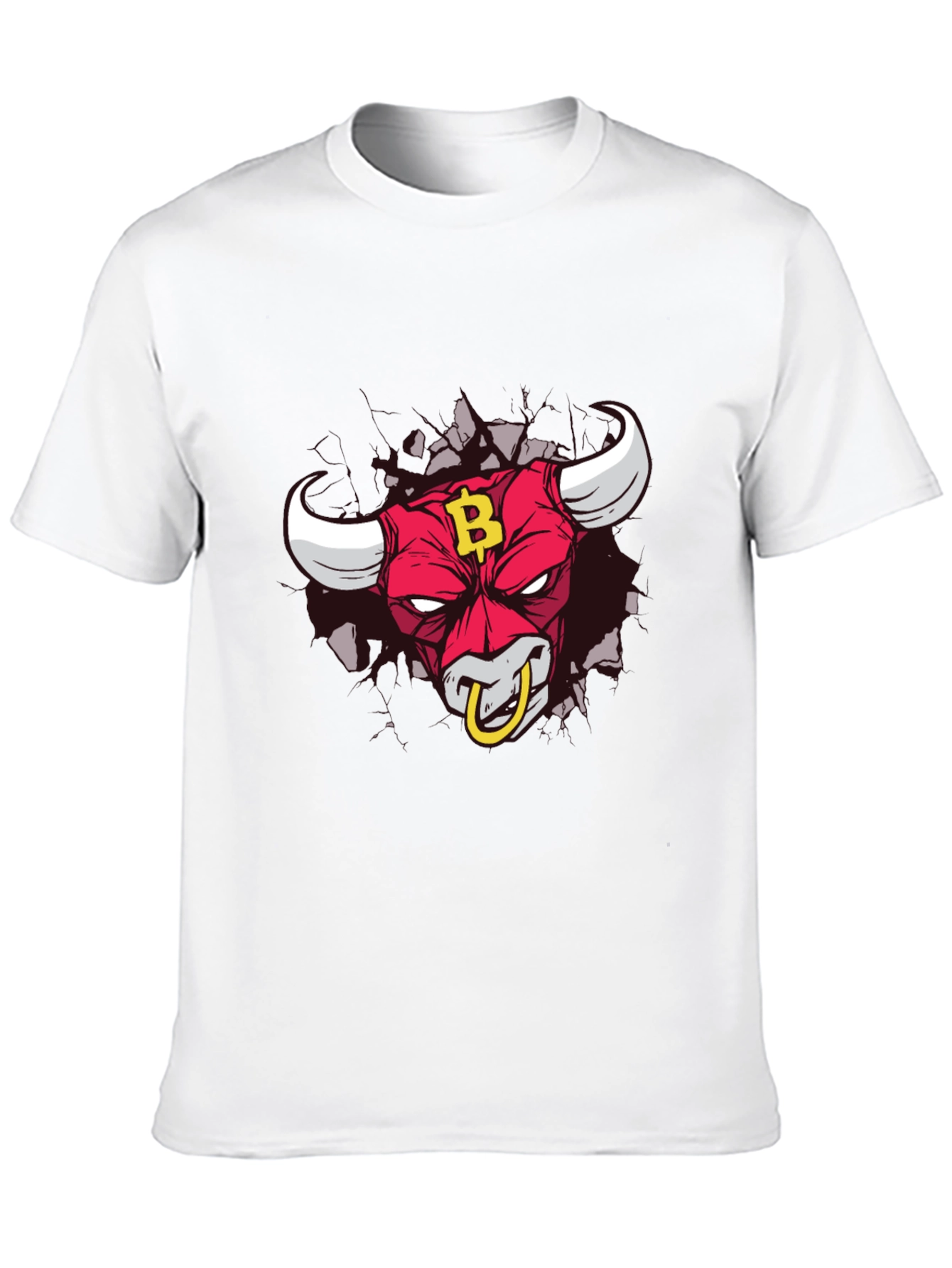 Bitcoin Bull T-Shirt - Crypto Design Tee