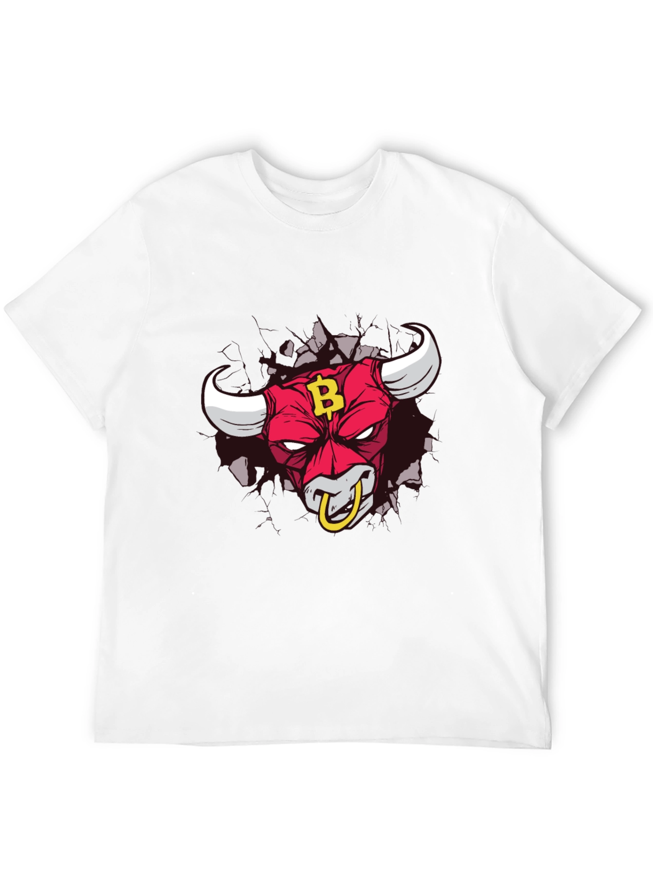 Bitcoin Bull T-Shirt - Crypto Design Tee