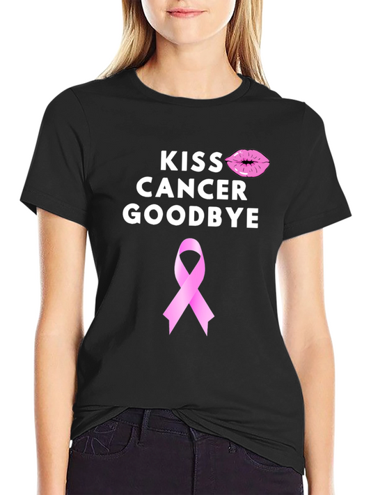 Kiss Cancer Goodbye Awareness T-Shirt