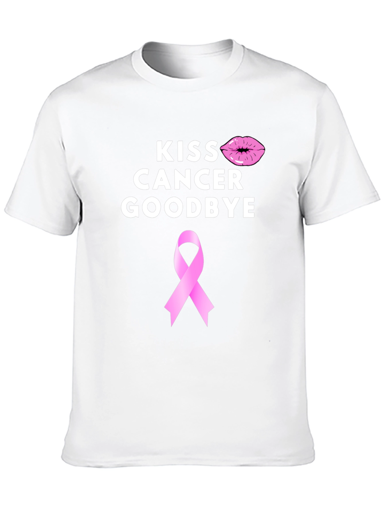 Kiss Cancer Goodbye Awareness T-Shirt