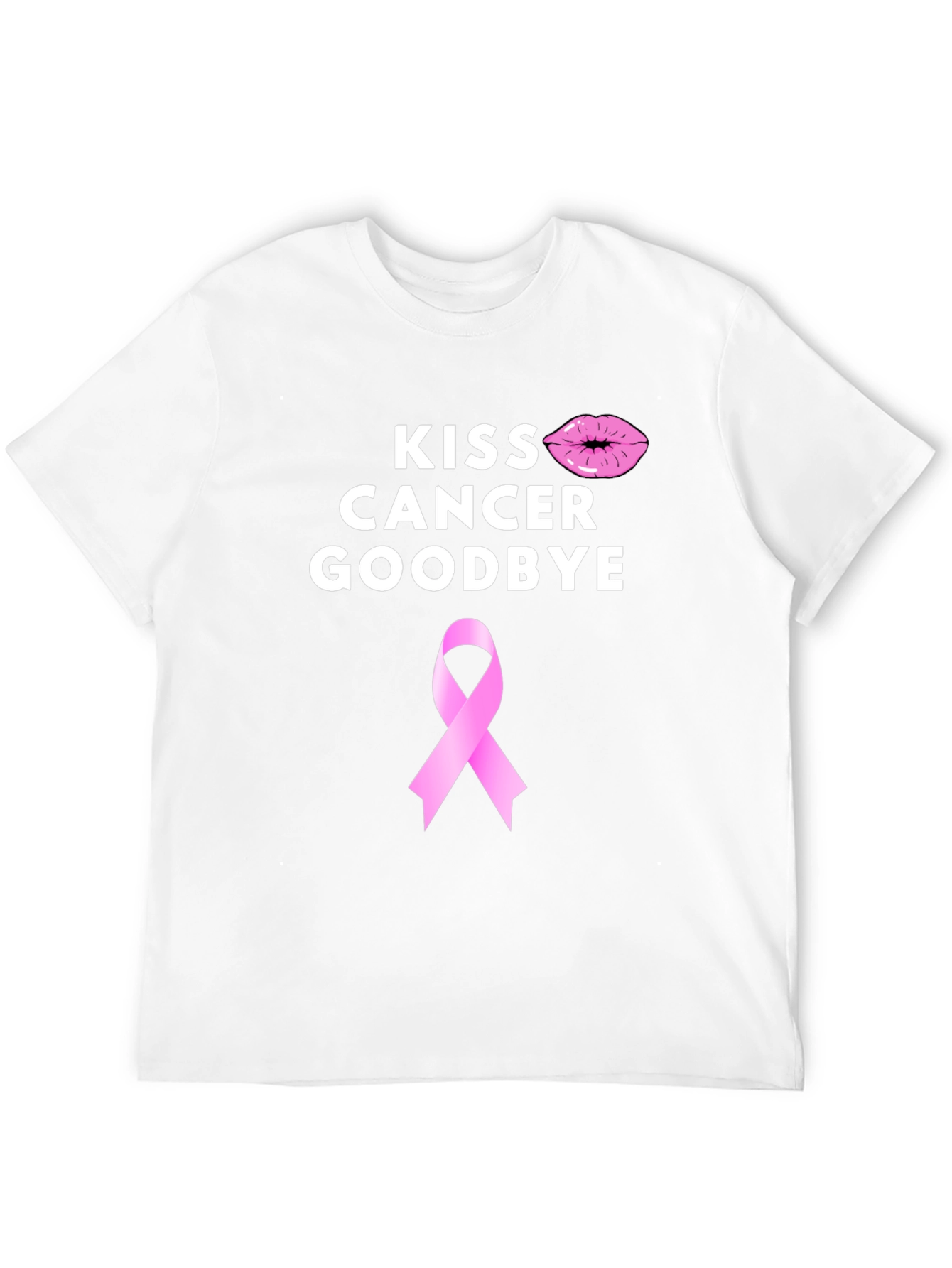 Kiss Cancer Goodbye Awareness T-Shirt