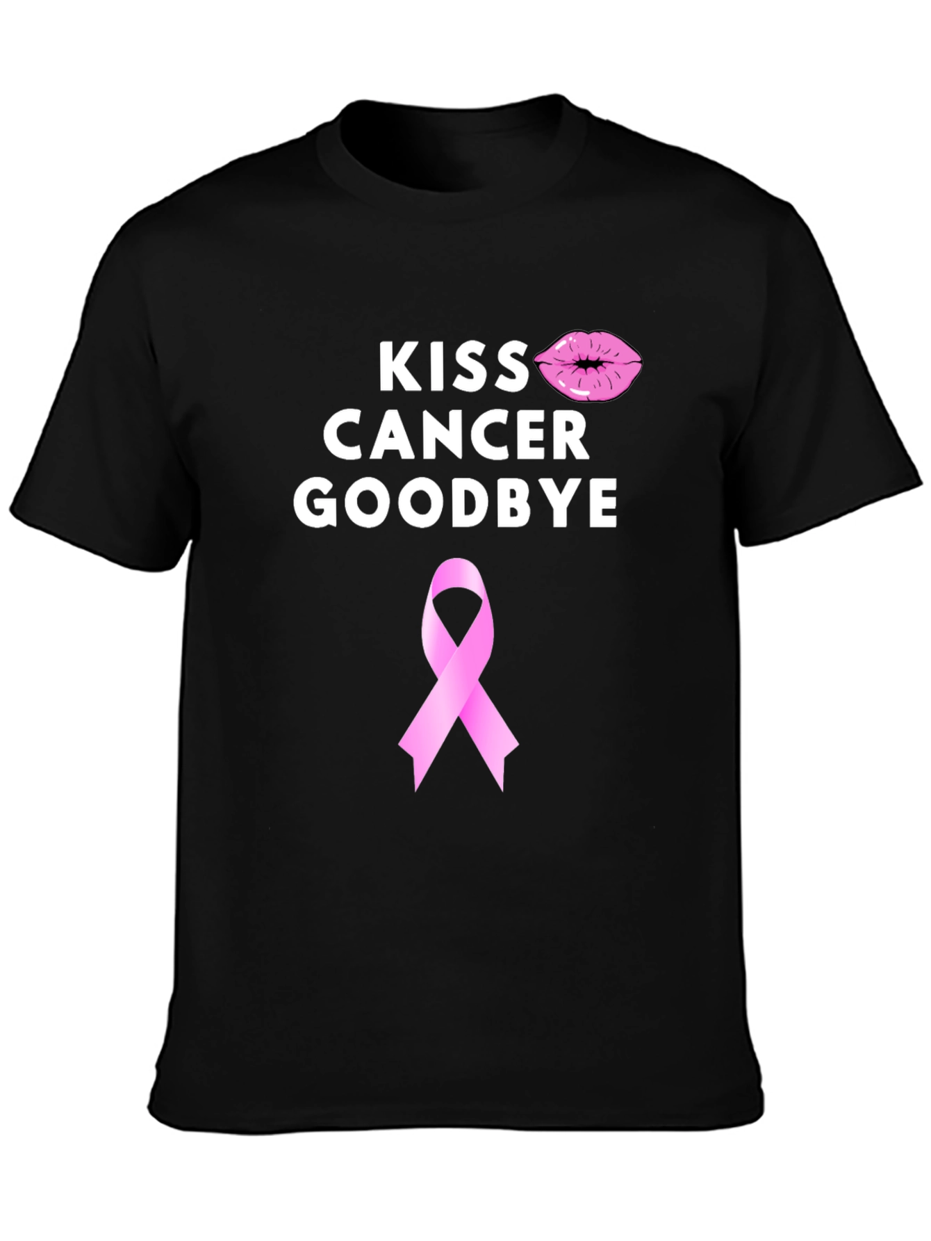 Kiss Cancer Goodbye Awareness T-Shirt