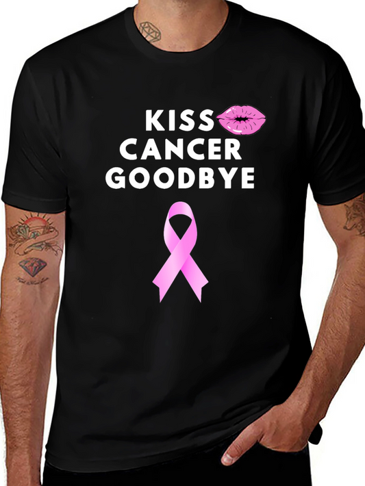 Kiss Cancer Goodbye Awareness T-Shirt
