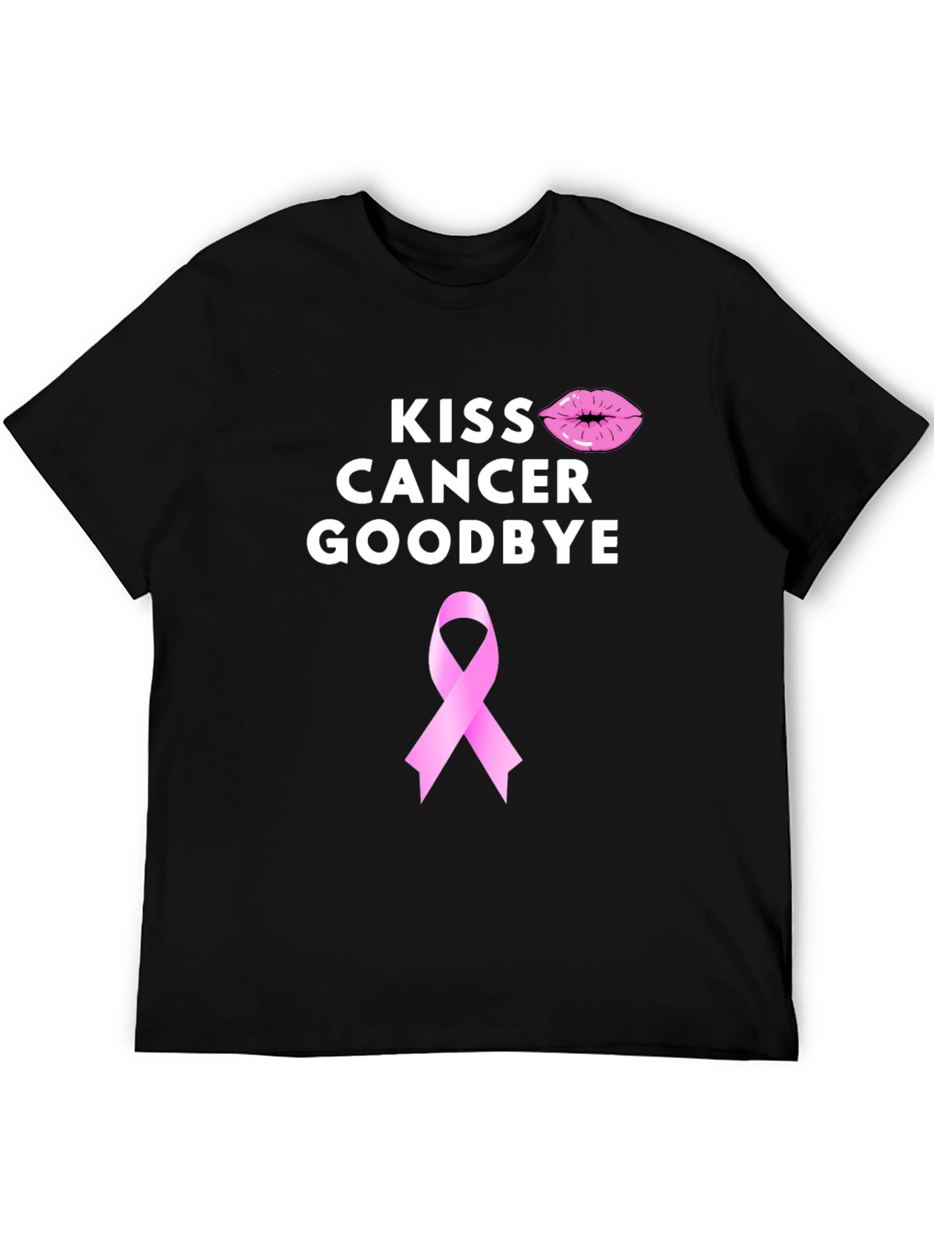 Kiss Cancer Goodbye Awareness T-Shirt