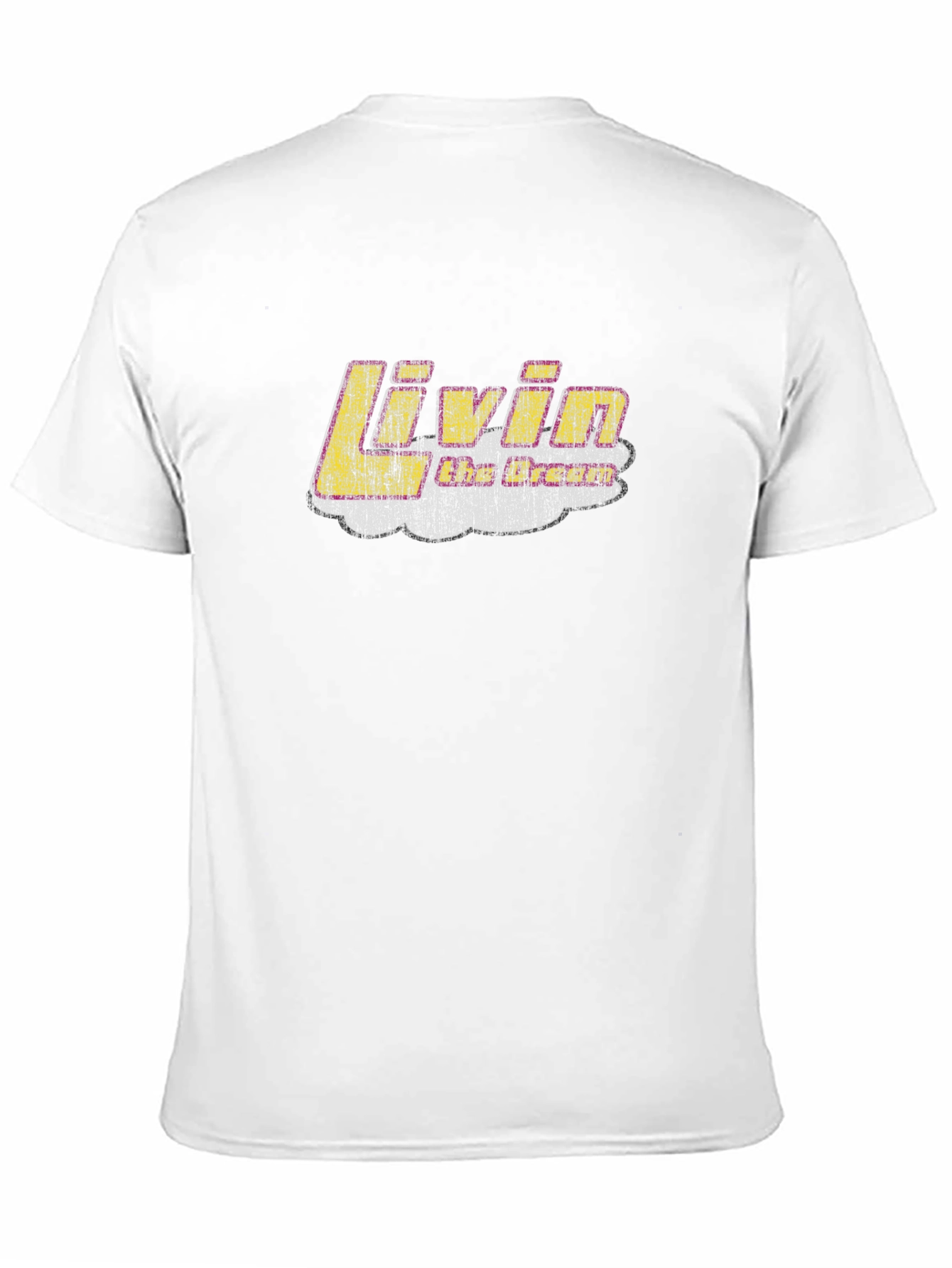 Livin the Dream Black Graphic T-Shirt
