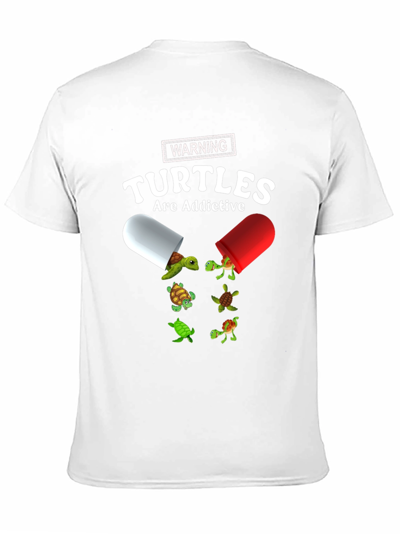 Turtles Are Addictive Graphic Tee