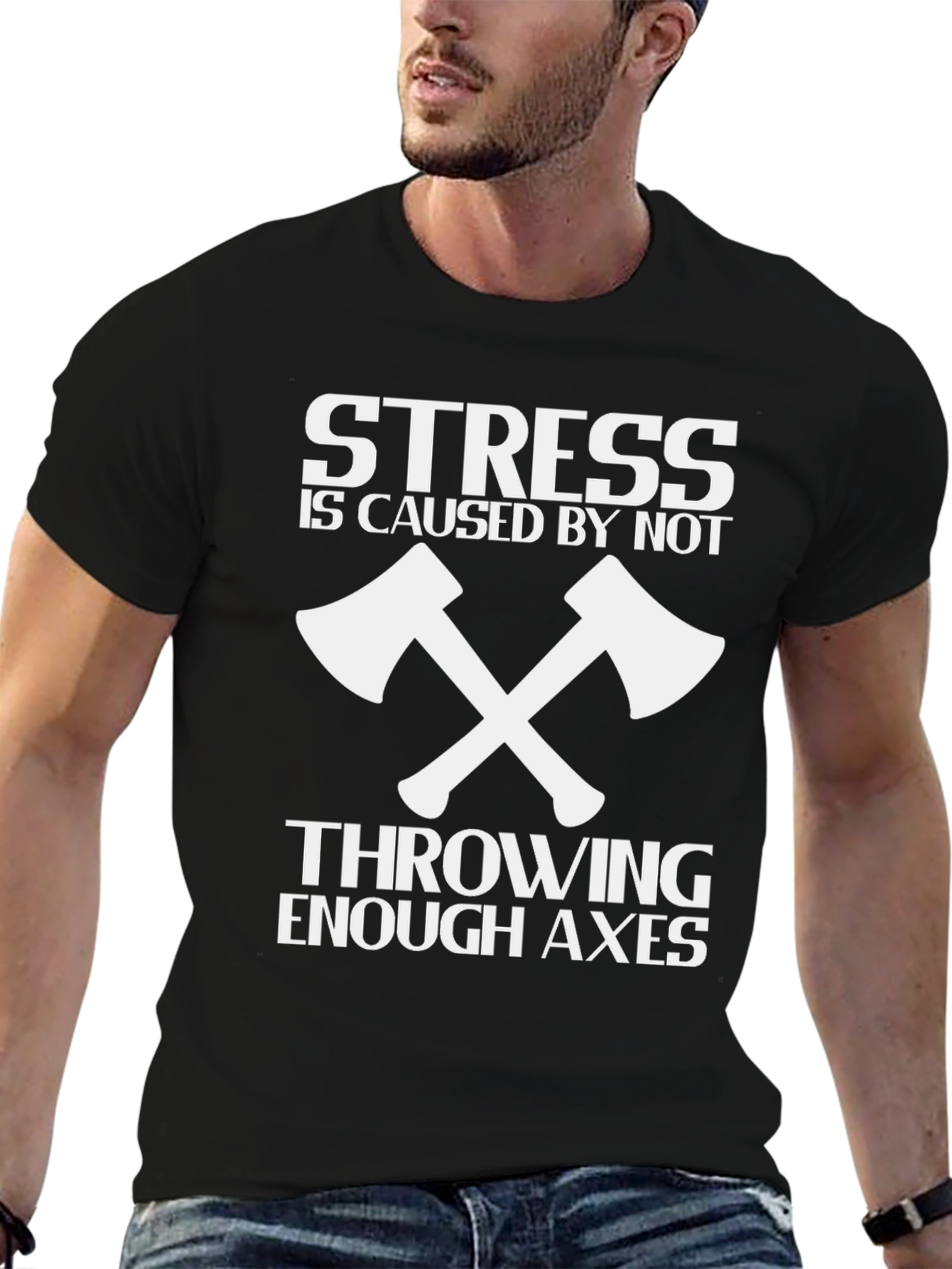 Stress Axes Throwing T-Shirt