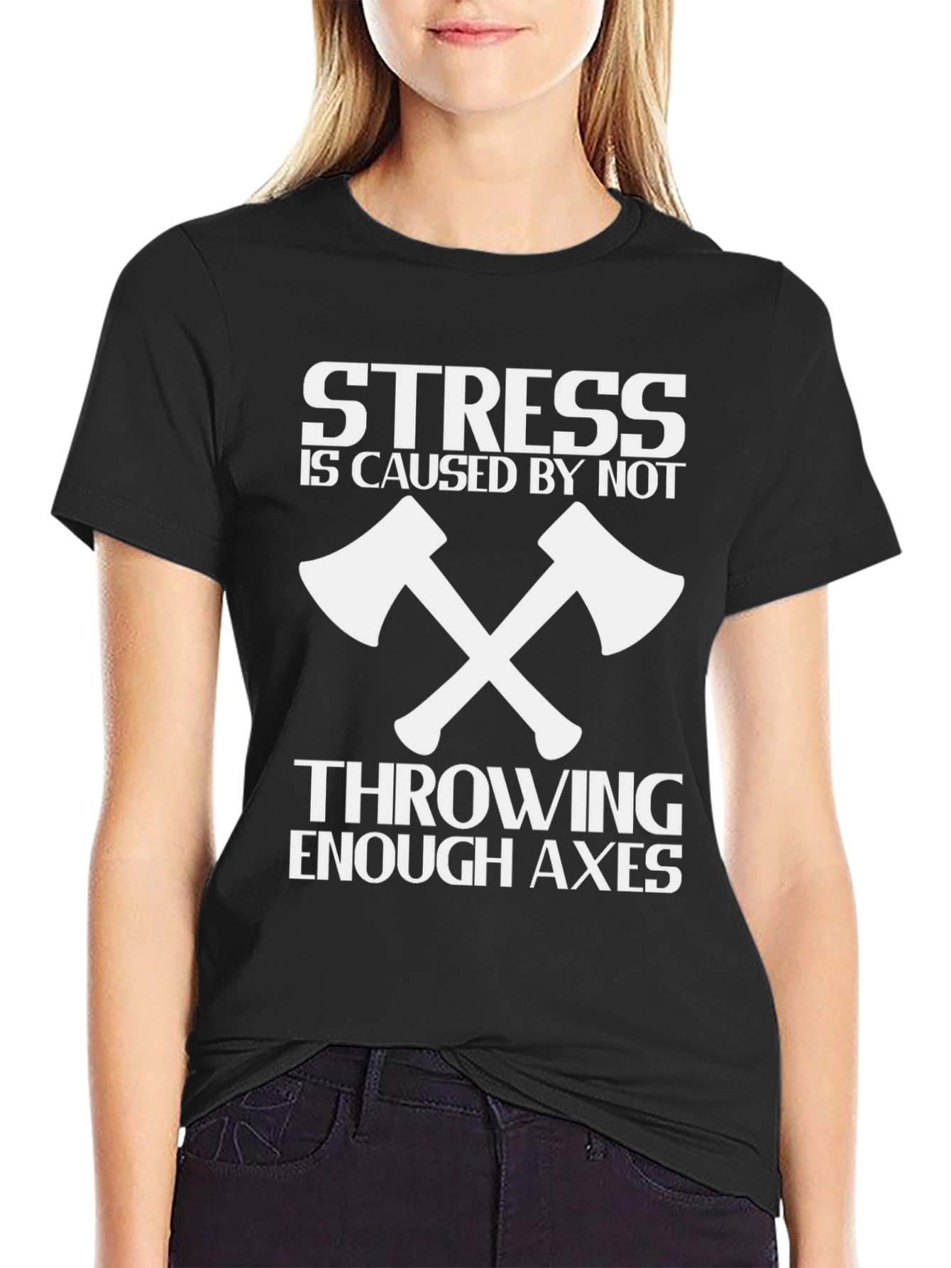 Stress Axes Throwing T-Shirt