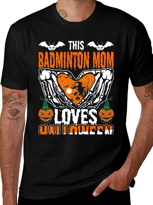 Badminton Mom Halloween T-Shirt
