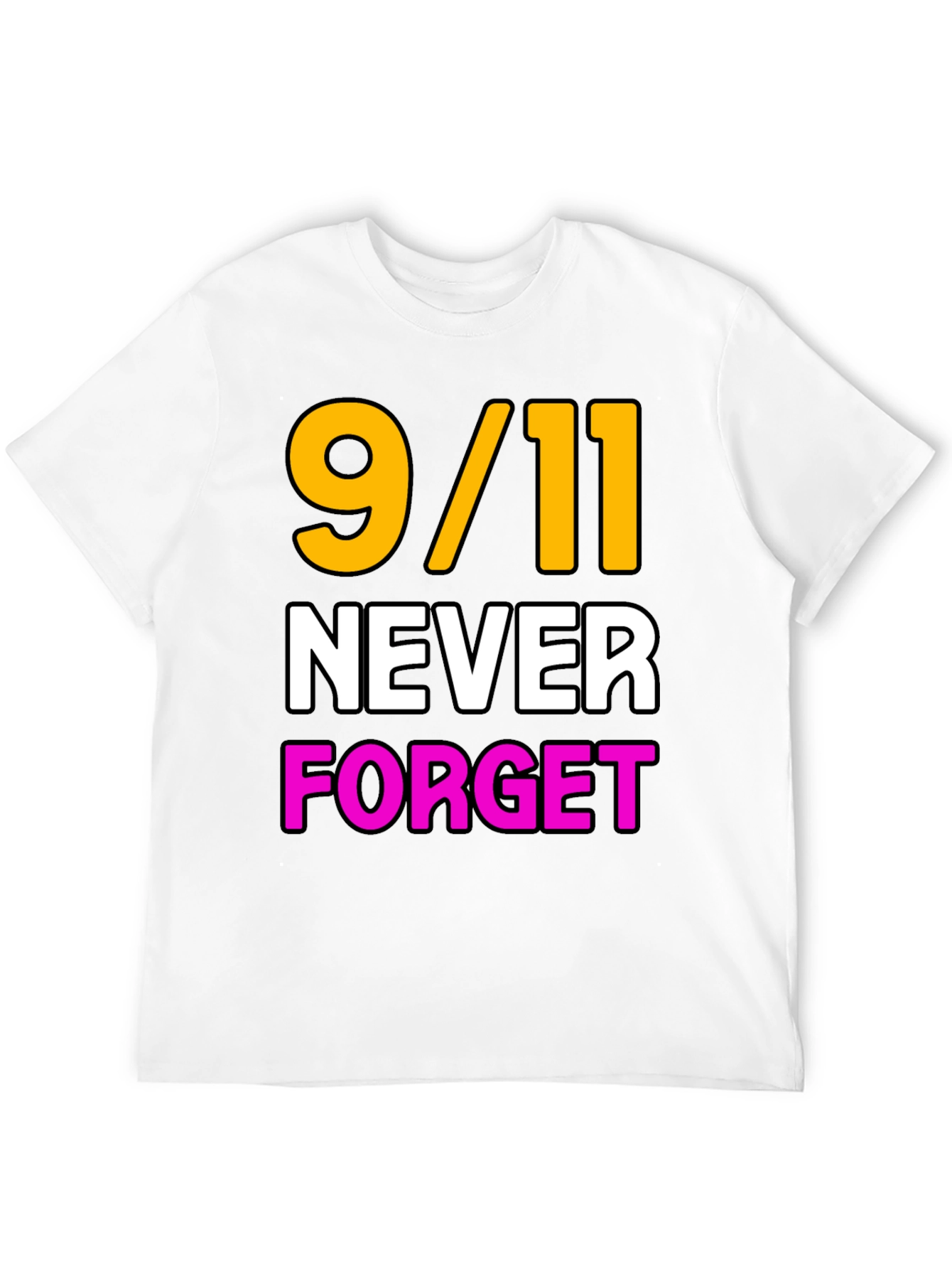 9/11 Never Forget Graphic T-Shirt