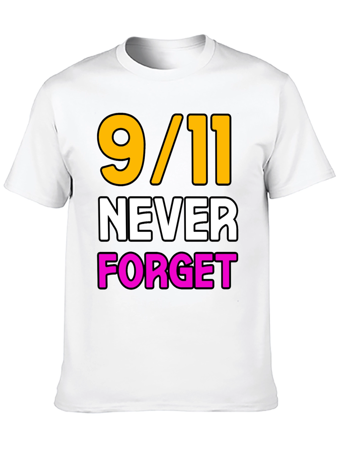 9/11 Never Forget Graphic T-Shirt