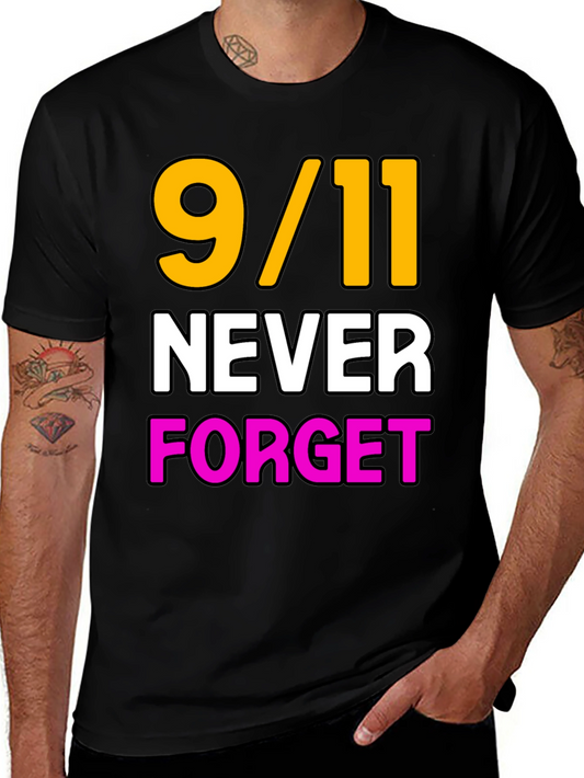 9/11 Never Forget Graphic T-Shirt