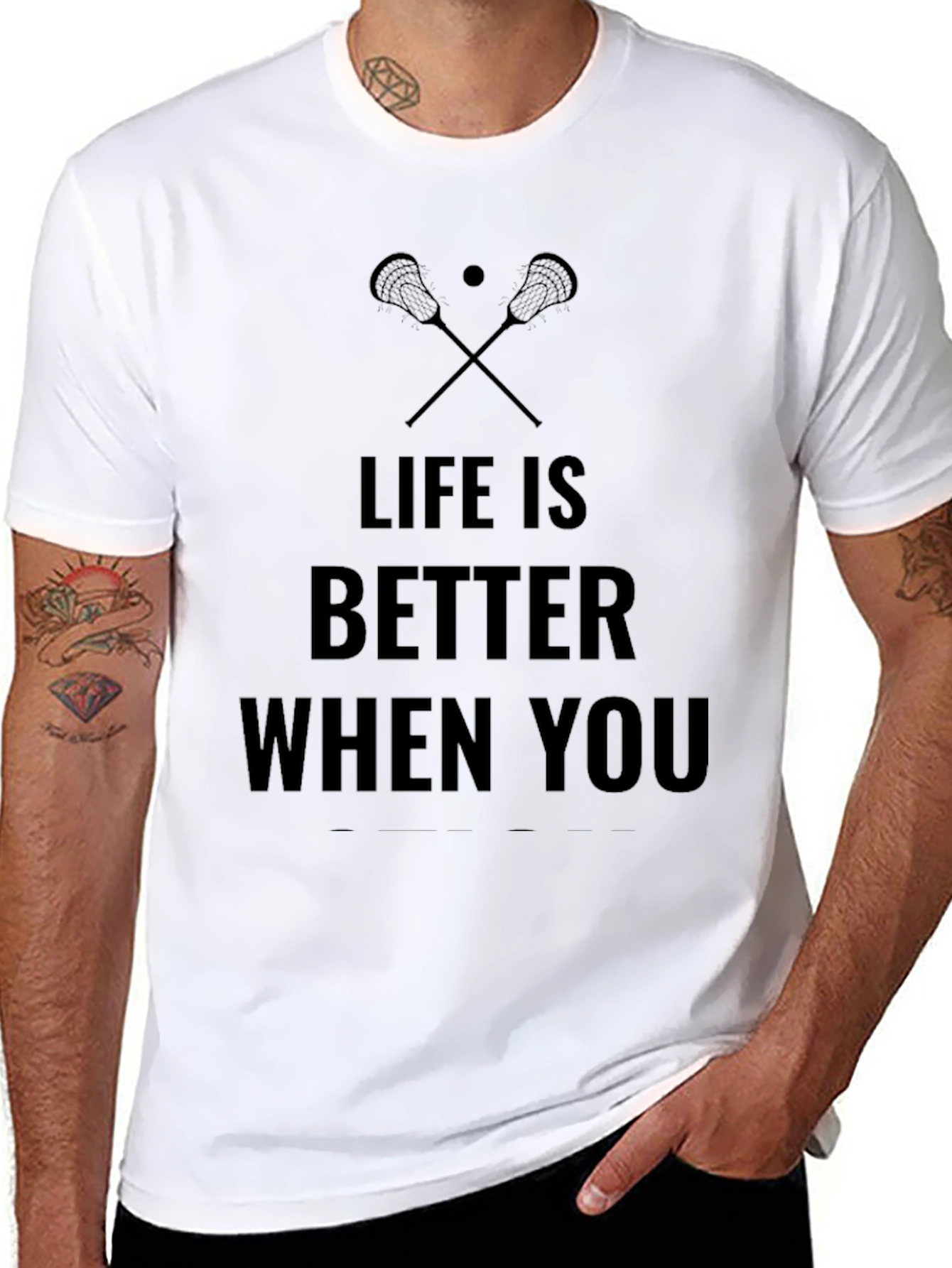 Life is Better When You Lacrosse T-Shirt