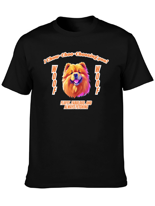 Chow Chow Dog Graphic T-Shirt