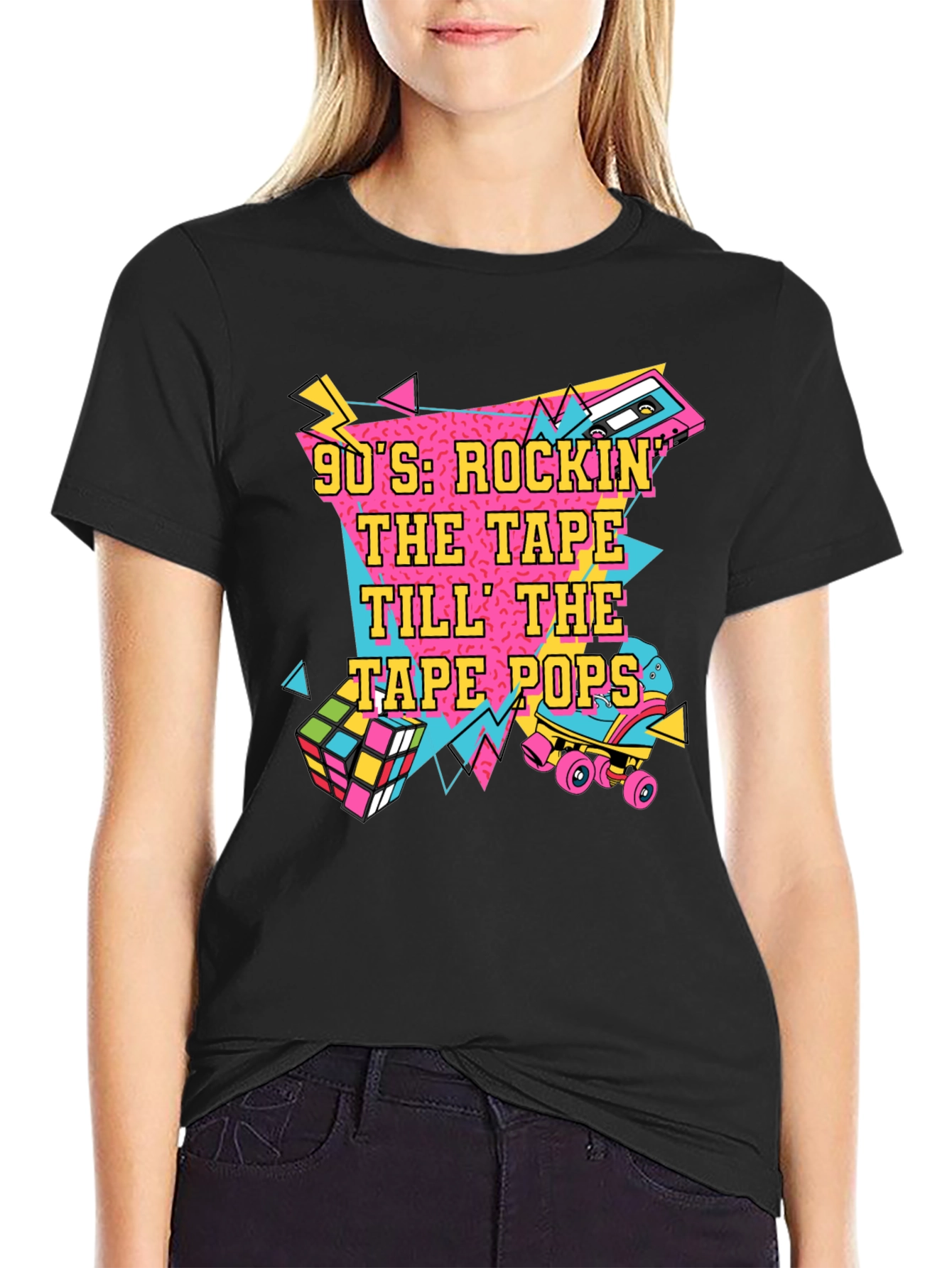 90s Rockin The Tape Graphic Tee