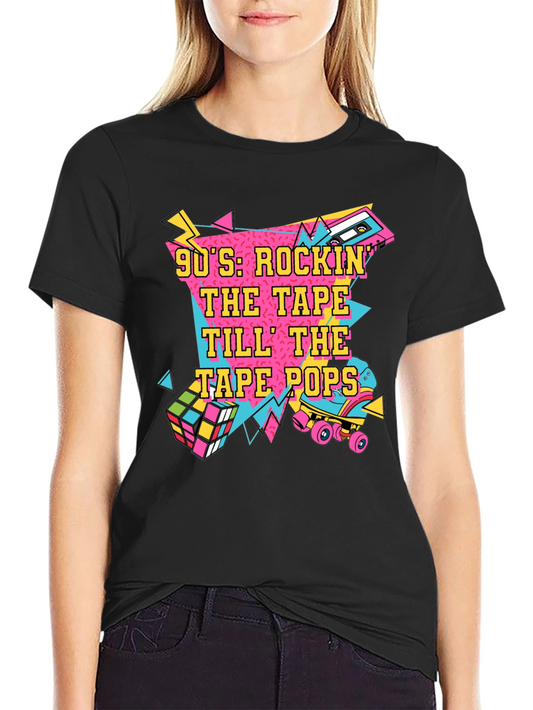 90s Rockin The Tape Graphic Tee