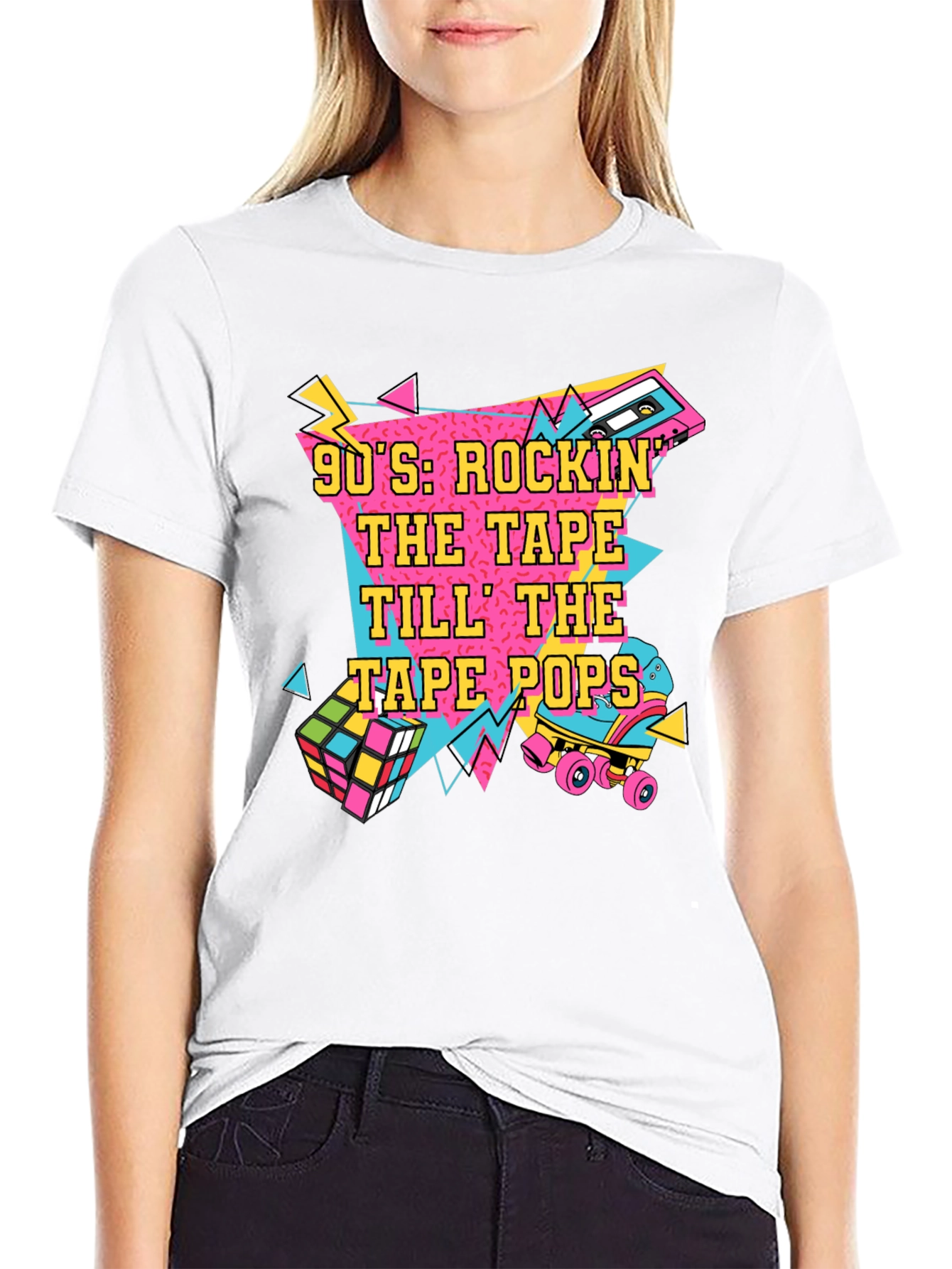 90s Rockin The Tape Graphic Tee