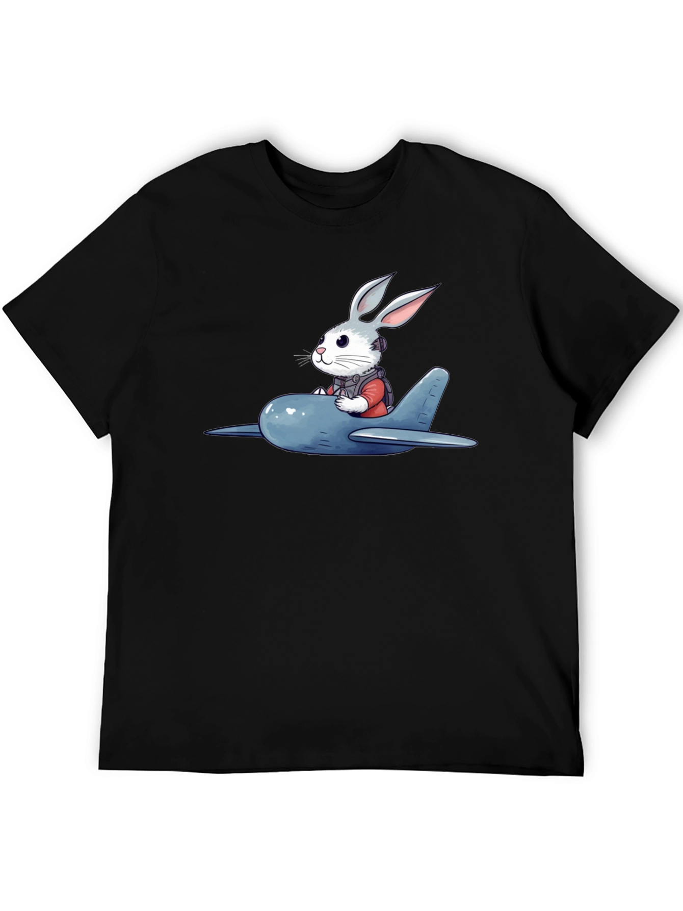 Cartoon Bunny Pilot T-Shirt
