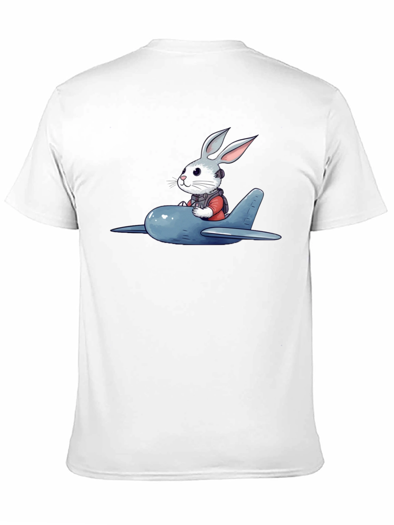 Cartoon Bunny Pilot T-Shirt