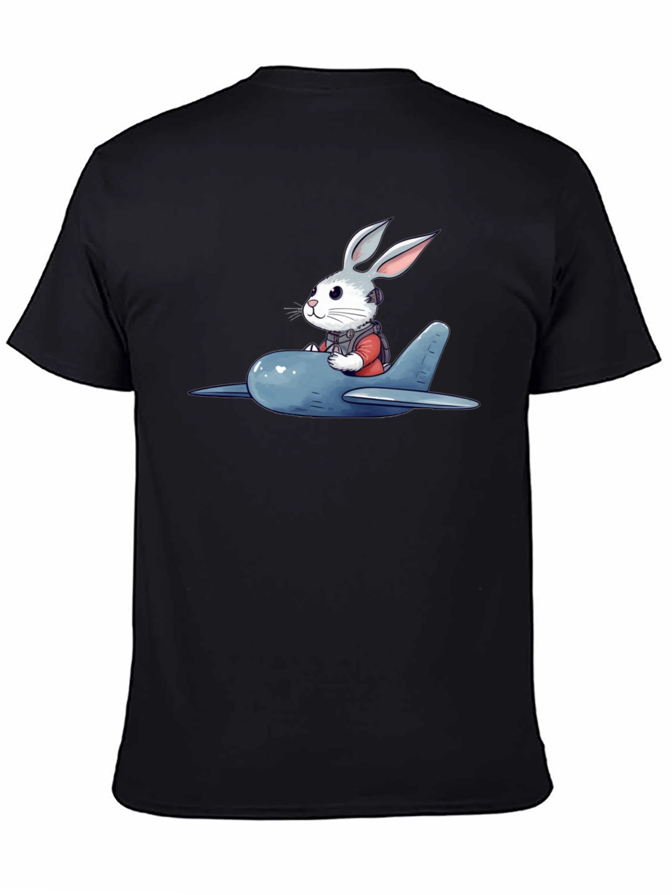 Cartoon Bunny Pilot T-Shirt