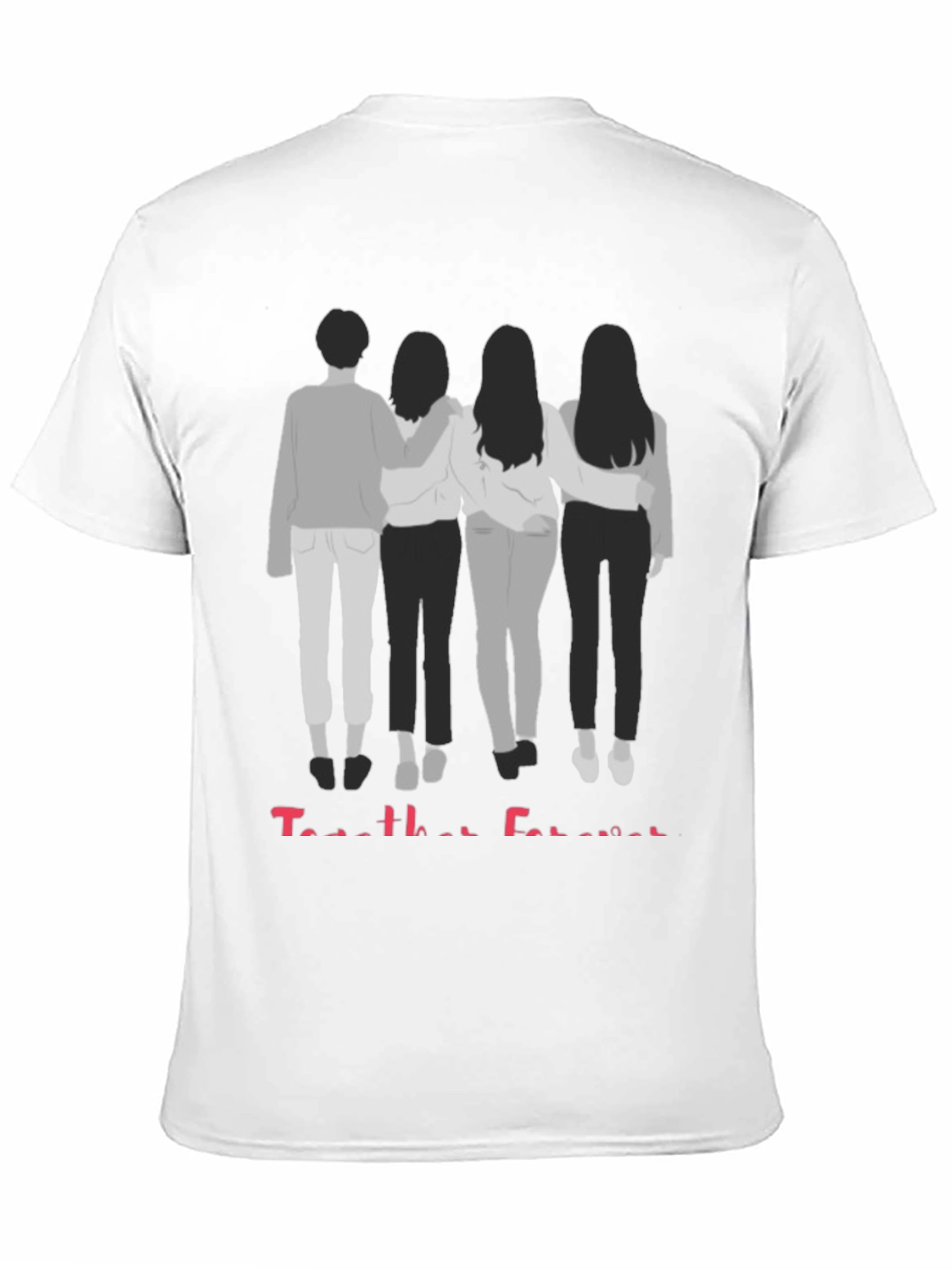 Together Forever Best Friends Graphic Tee