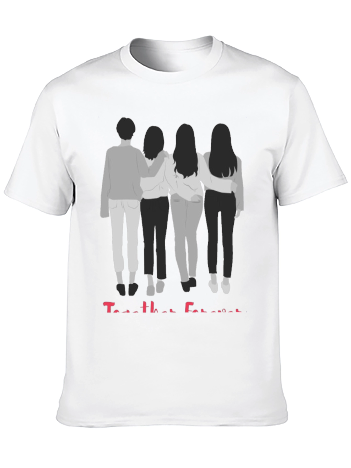 Together Forever Best Friends Graphic Tee