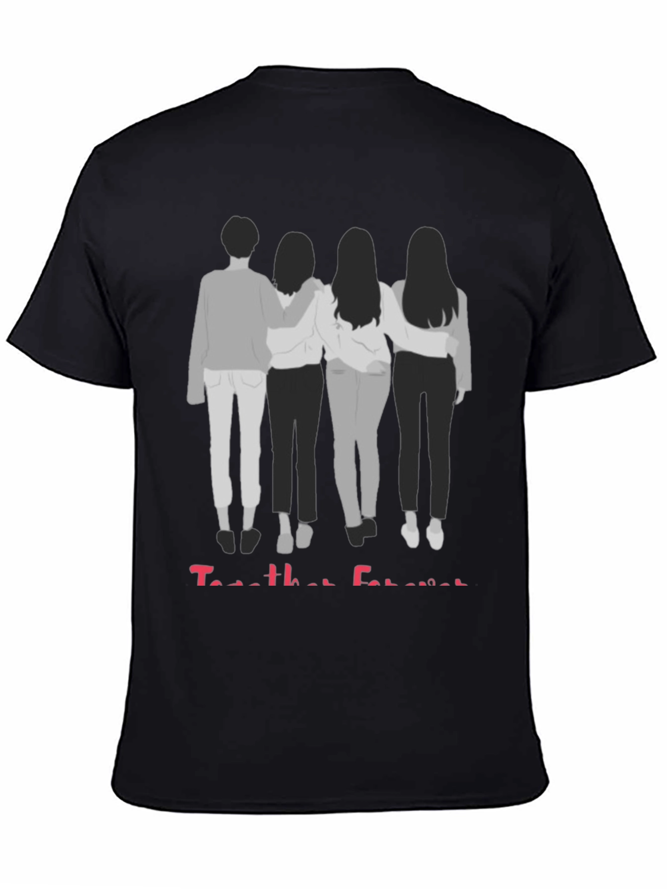 Together Forever Best Friends Graphic Tee