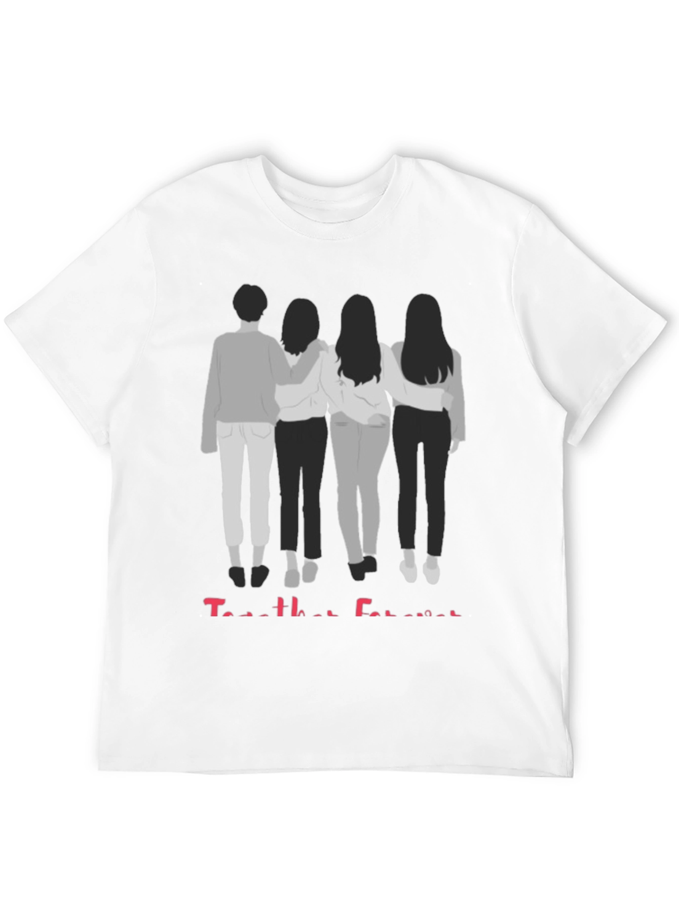 Together Forever Best Friends Graphic Tee