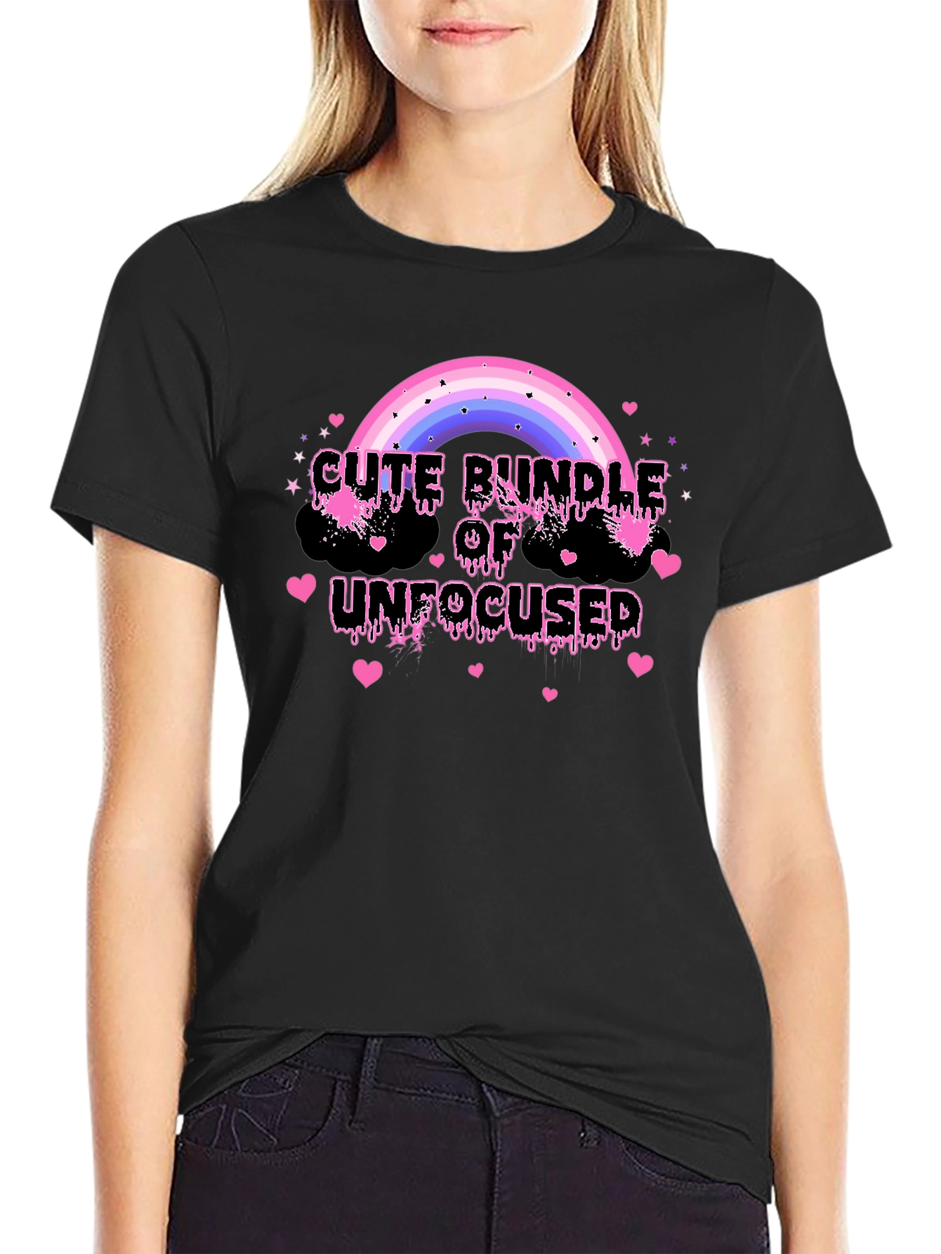 Cute Bundle of Unfocused T-Shirt