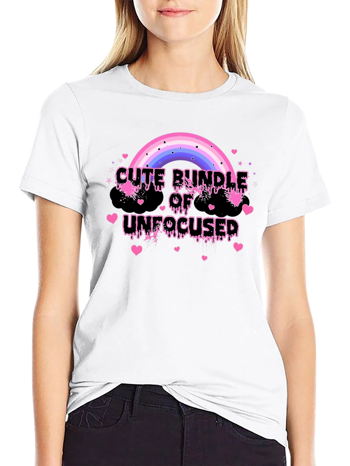 Cute Bundle of Unfocused T-Shirt