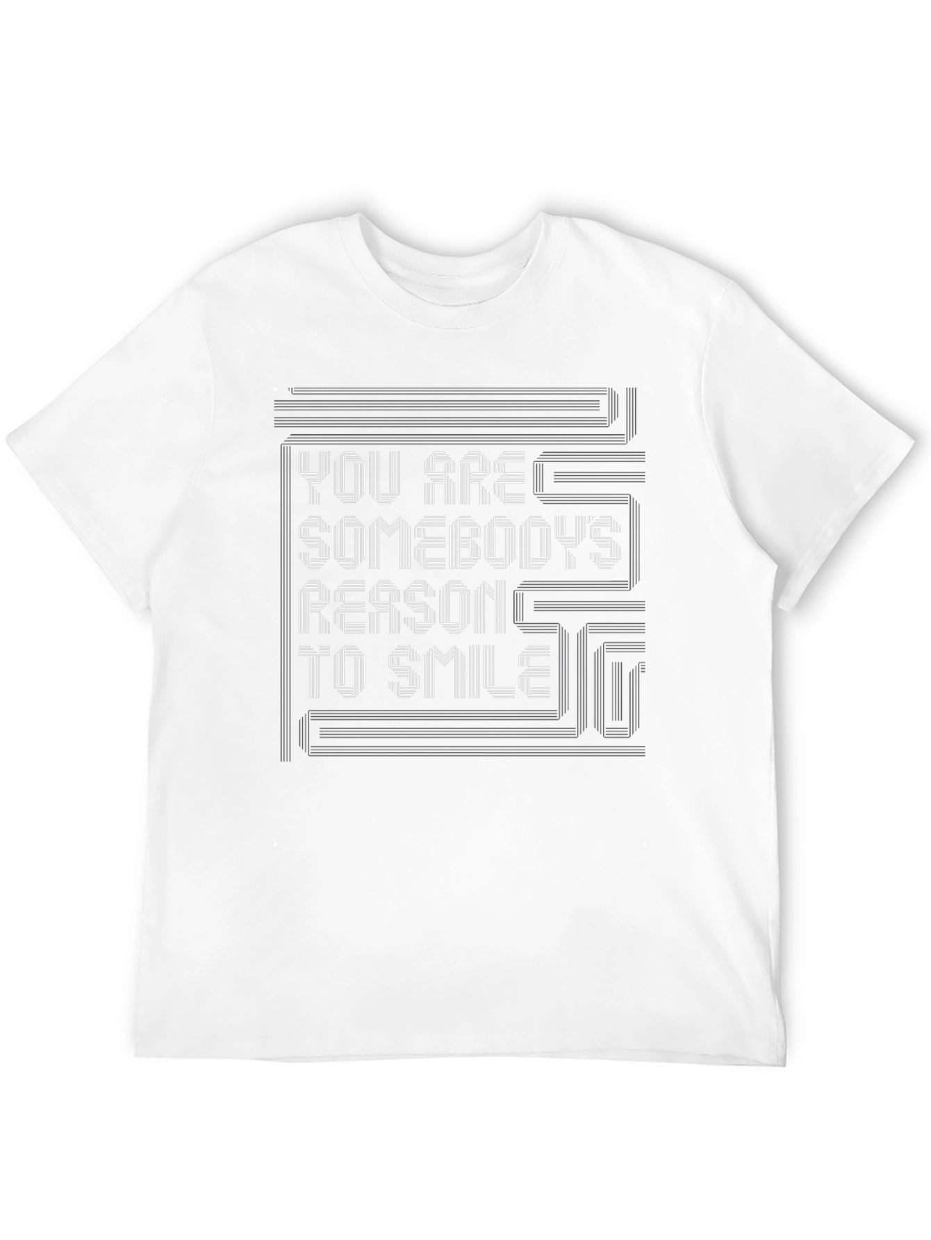 Inspirational Graphic Tee - Reason to Smile