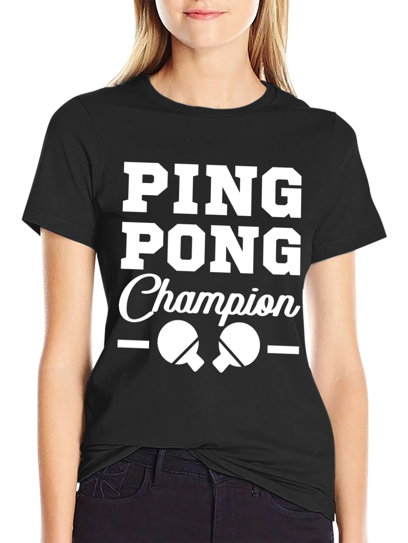 Ping Pong Champion Graphic T-Shirt