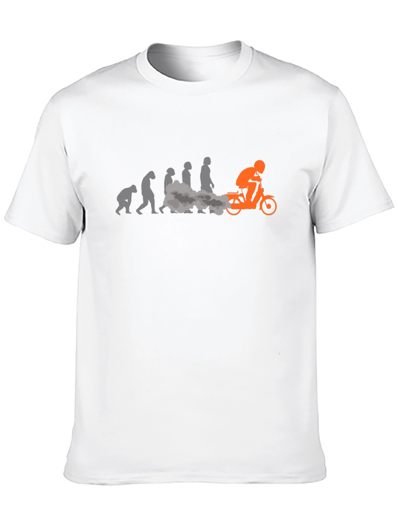 Evolution Moped T-Shirt - Black