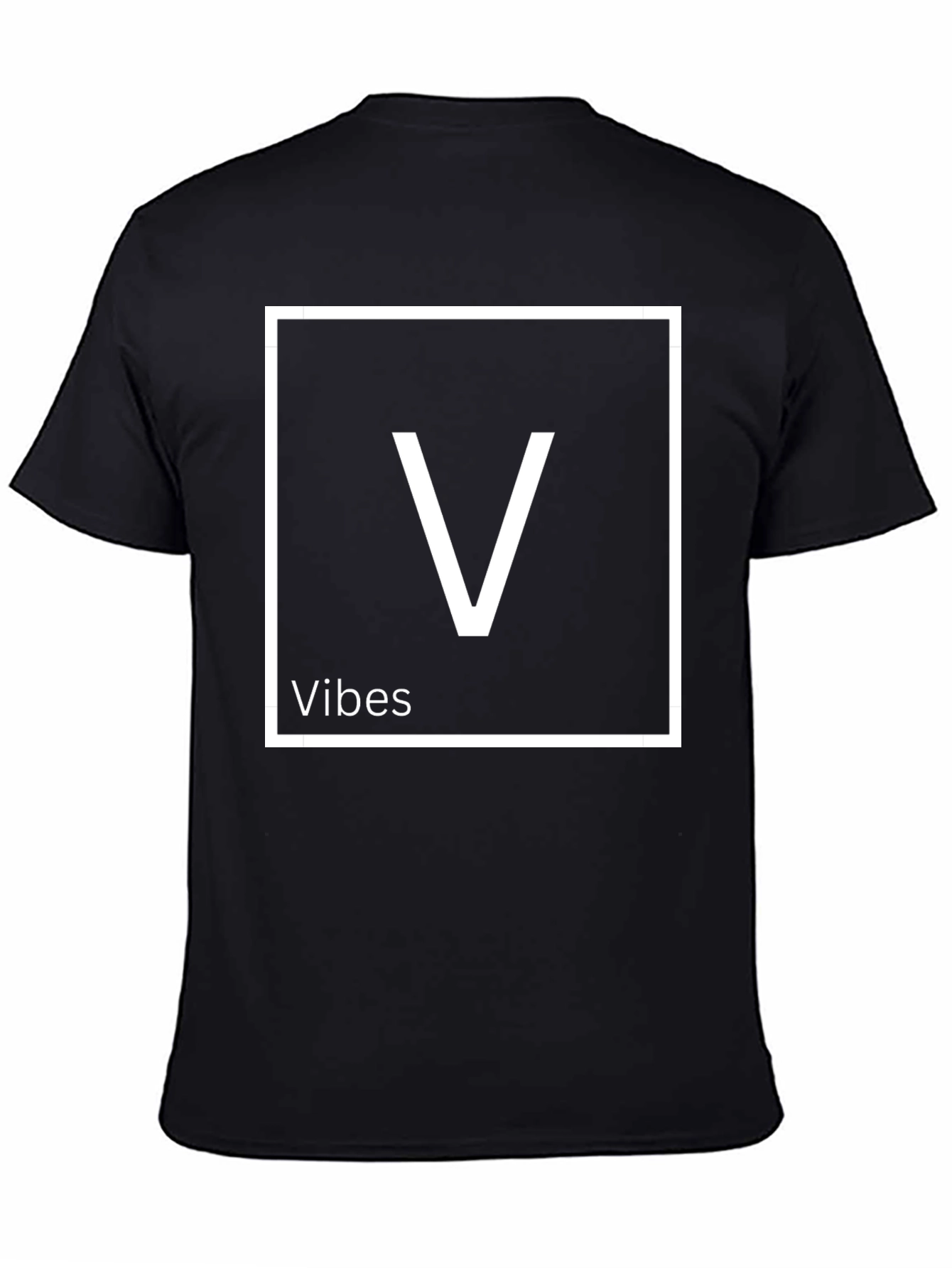 V Vibes Graphic Tee - Mens Black T-Shirt