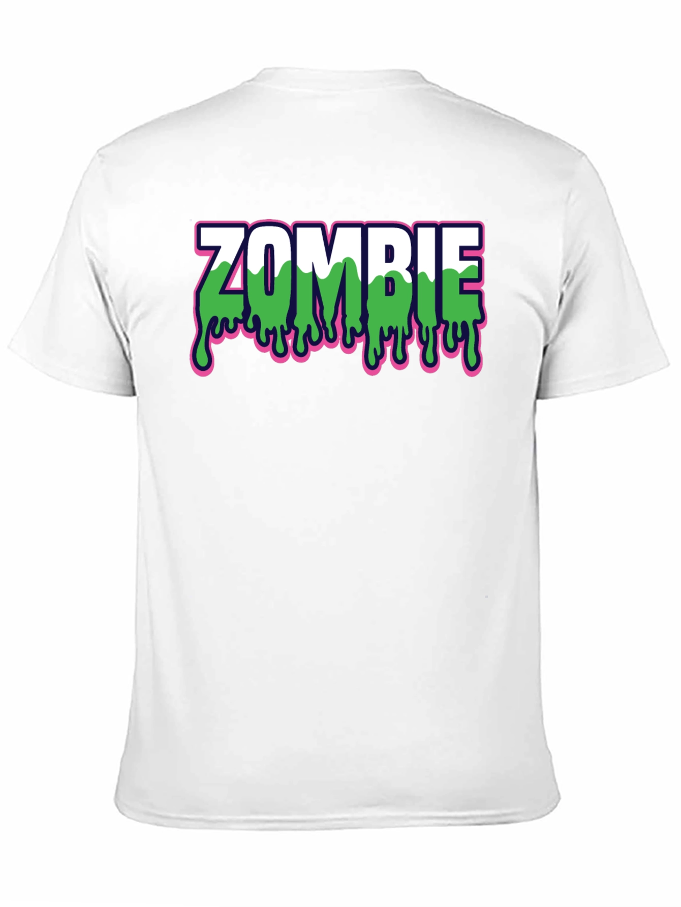 Zombie Drip Graphic Black T-Shirt