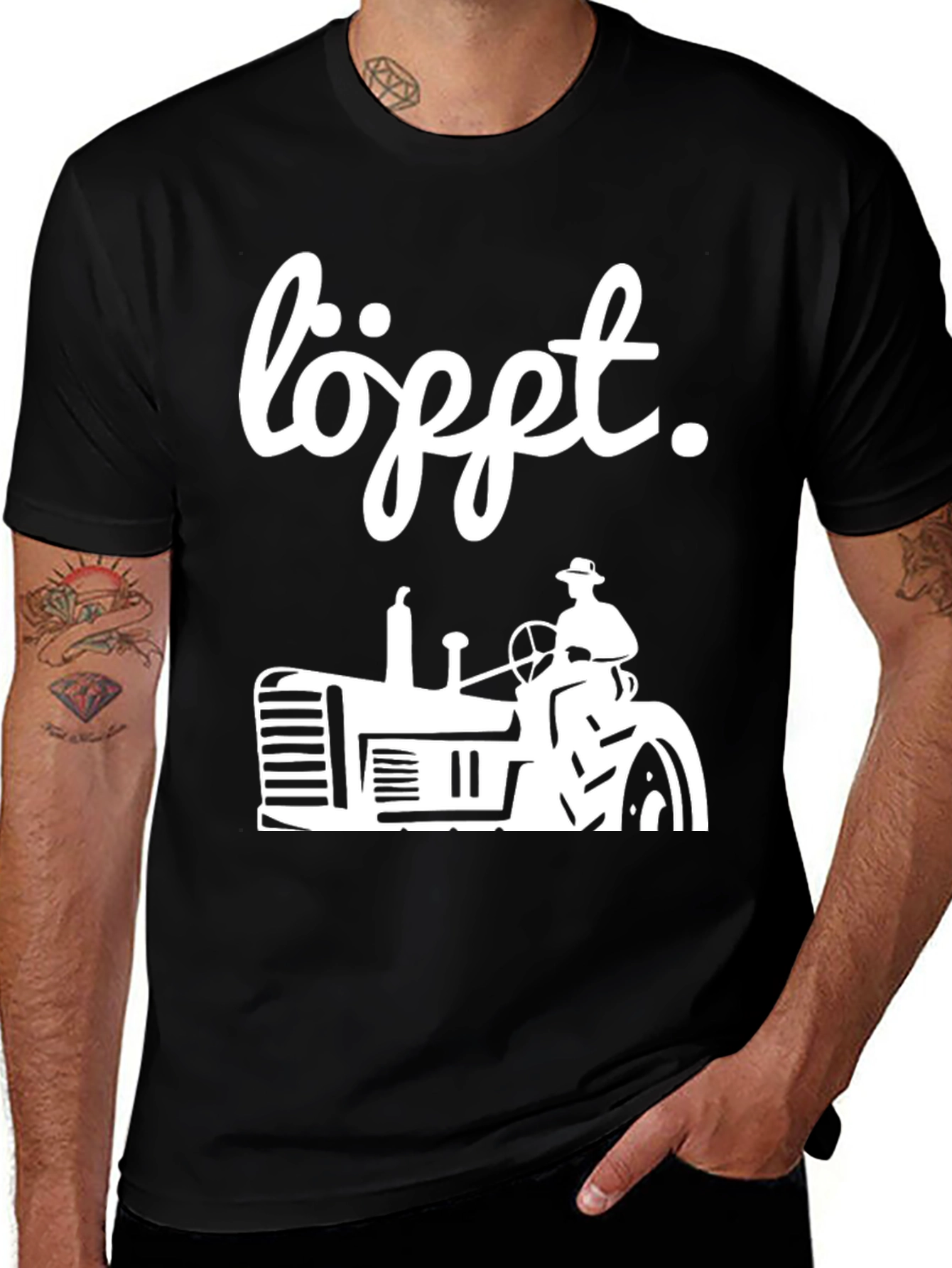Löppt Tractor Graphic Tee