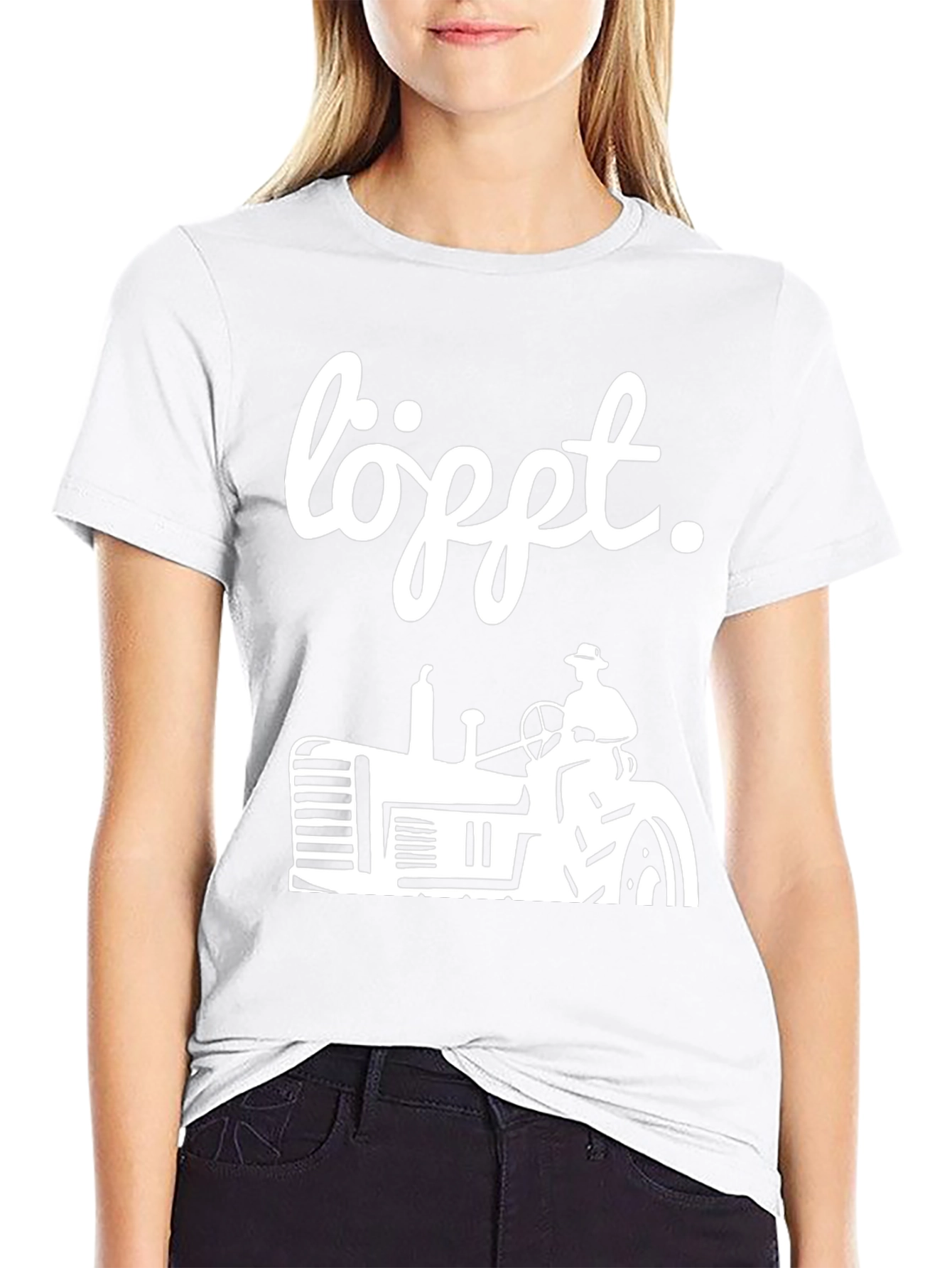Löppt Tractor Graphic Tee