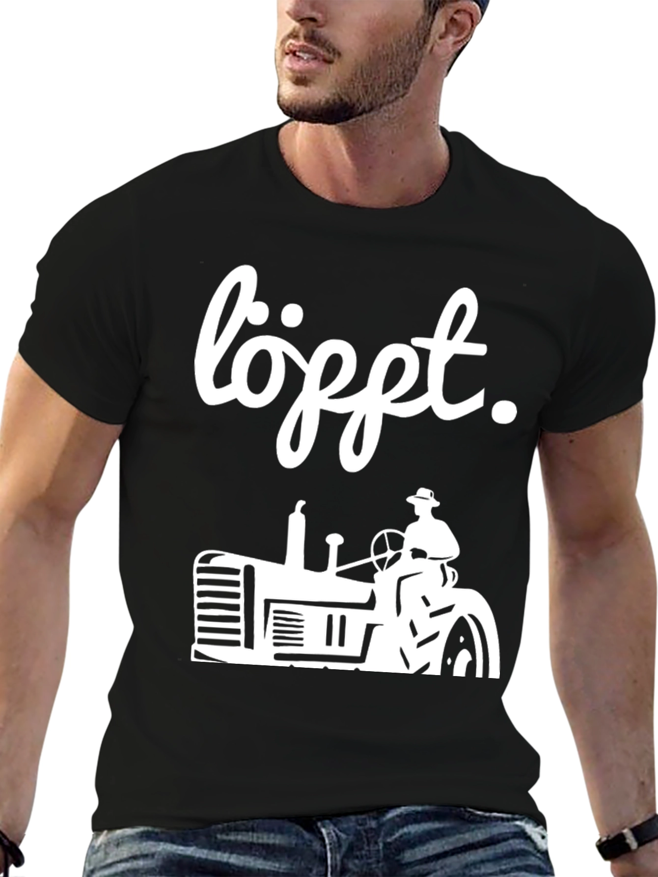 Löppt Tractor Graphic Tee
